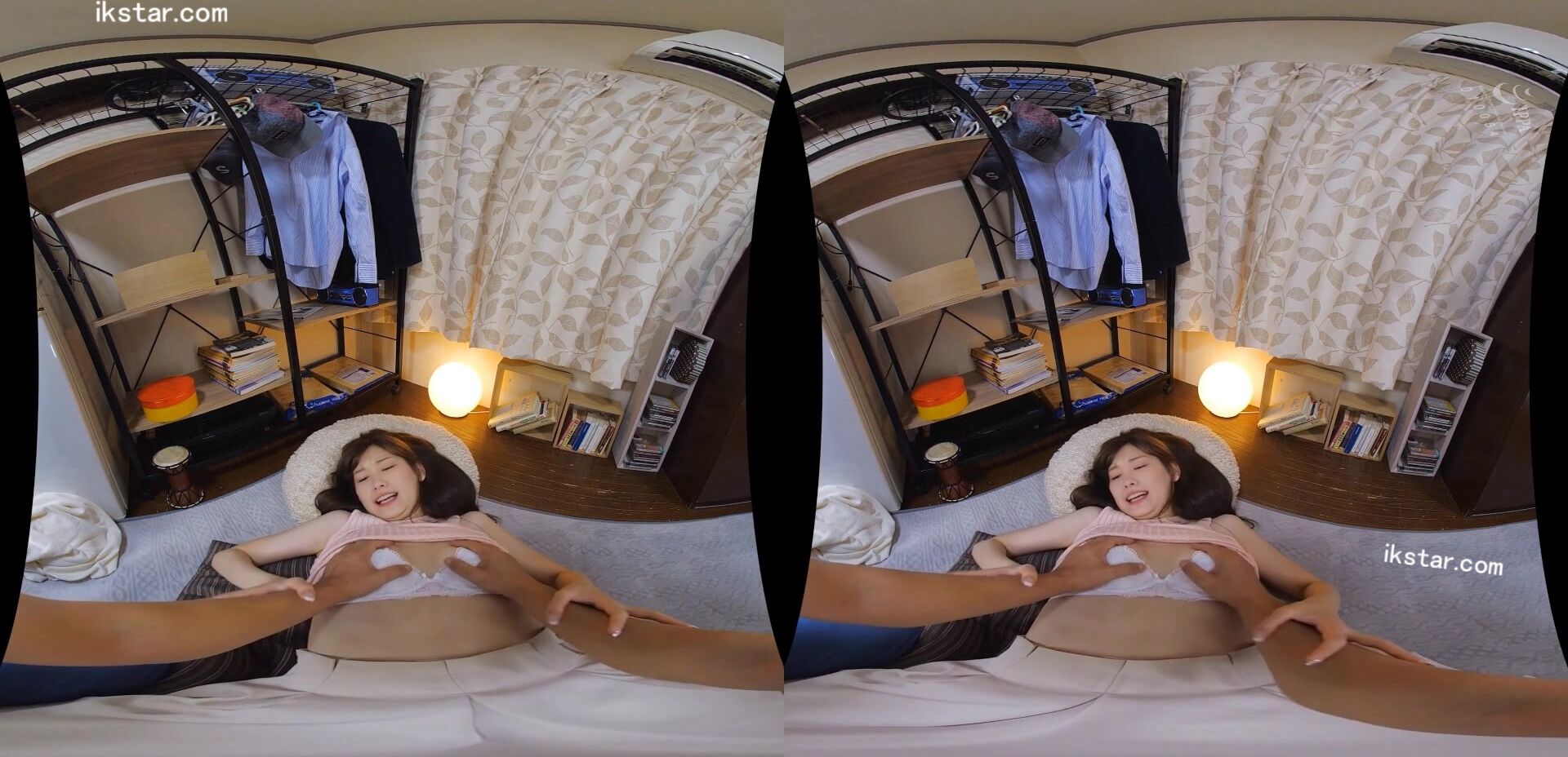 Yui Aragaki having sex ends in creampie VR
