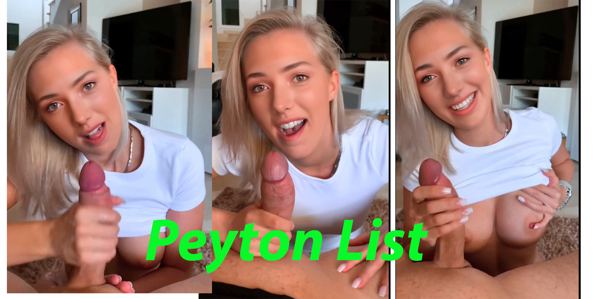 Peyton List takes care of your cock (full version)