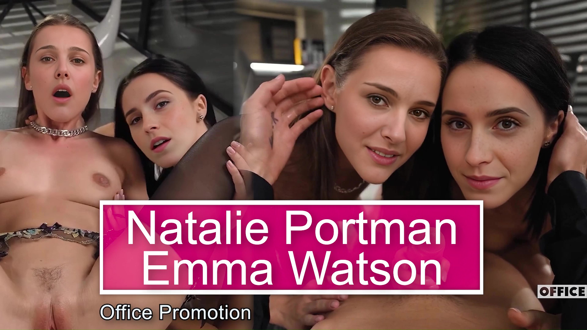 Natalie Portman, Emma Watson - Office Promotion - Trailer