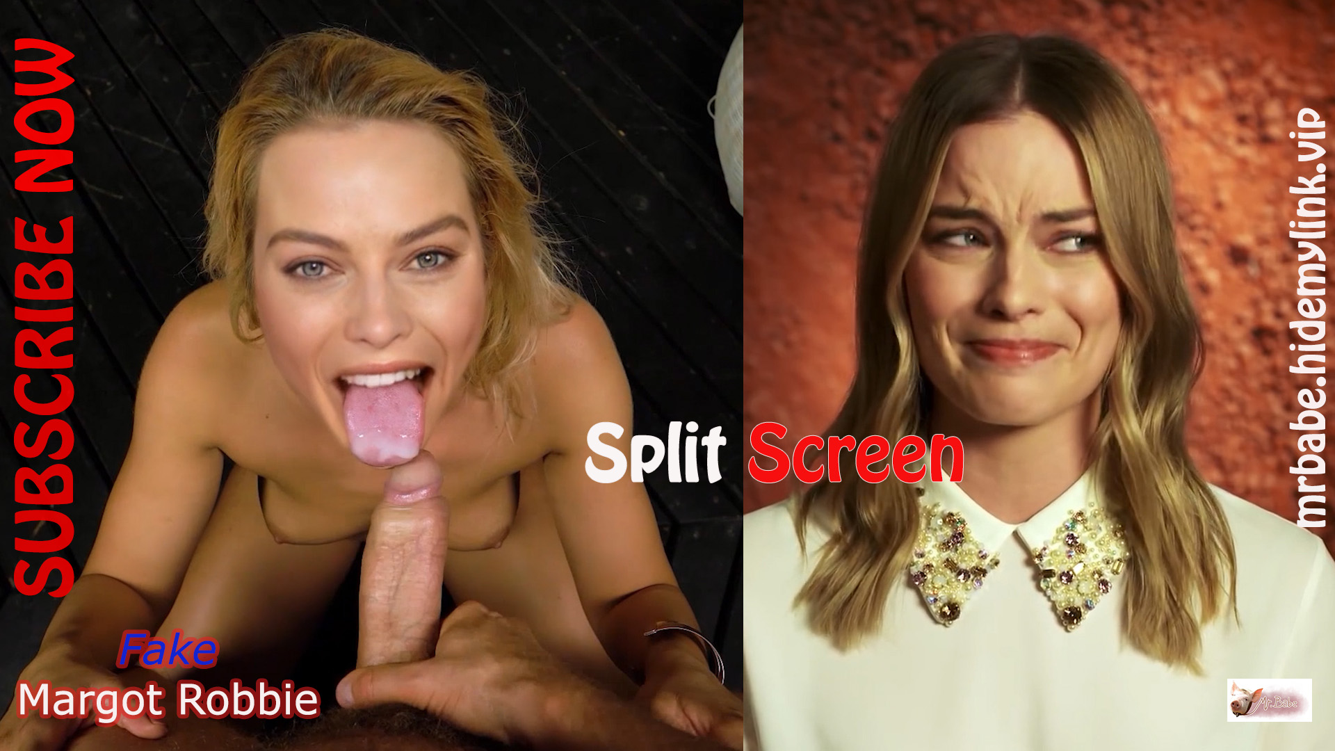 Fake Margot Robbie - (trailer) -9-  / Split Screen / Free Download