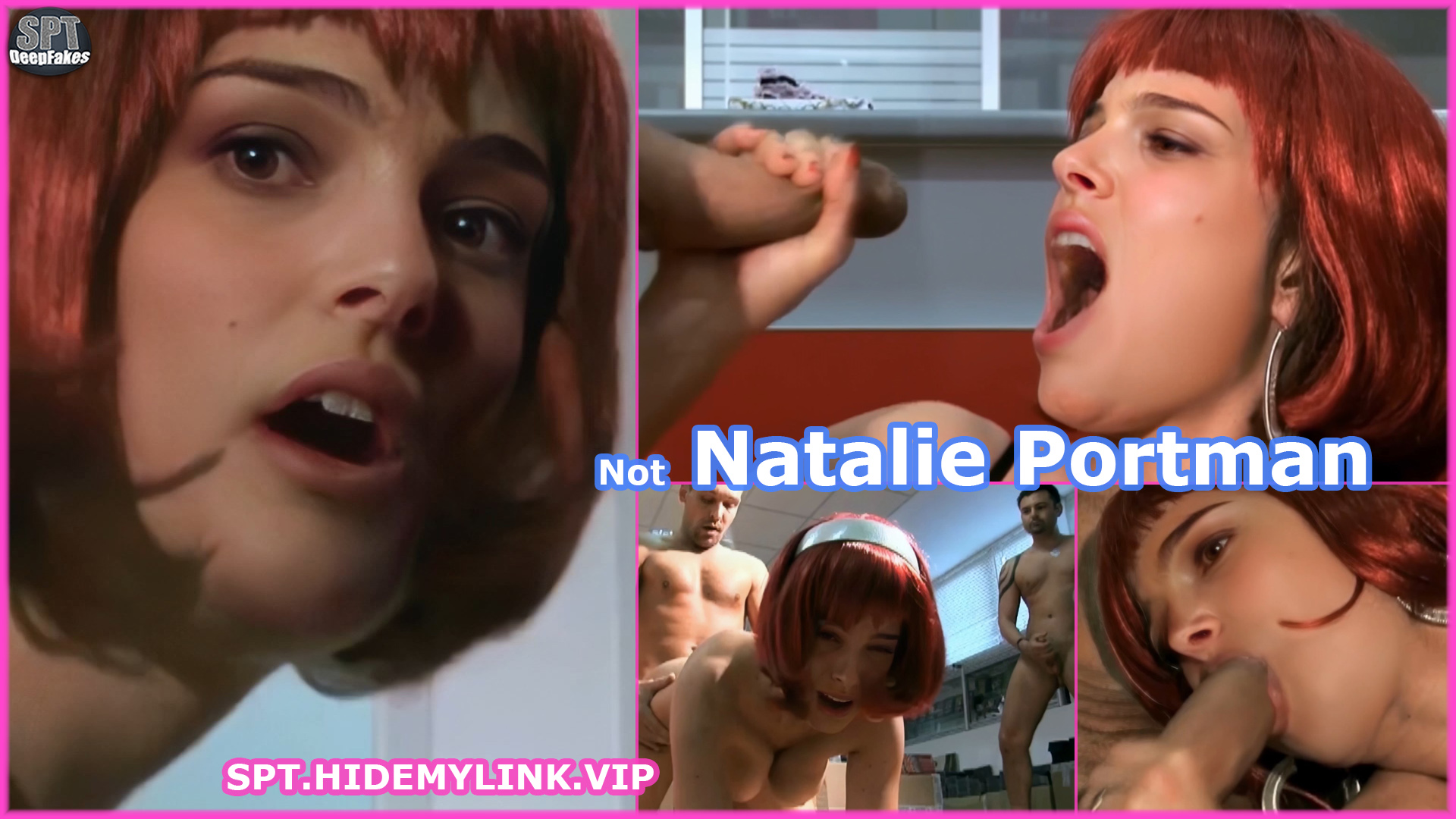 Not Natalie Portman MMF anal, dp, facial (short version)