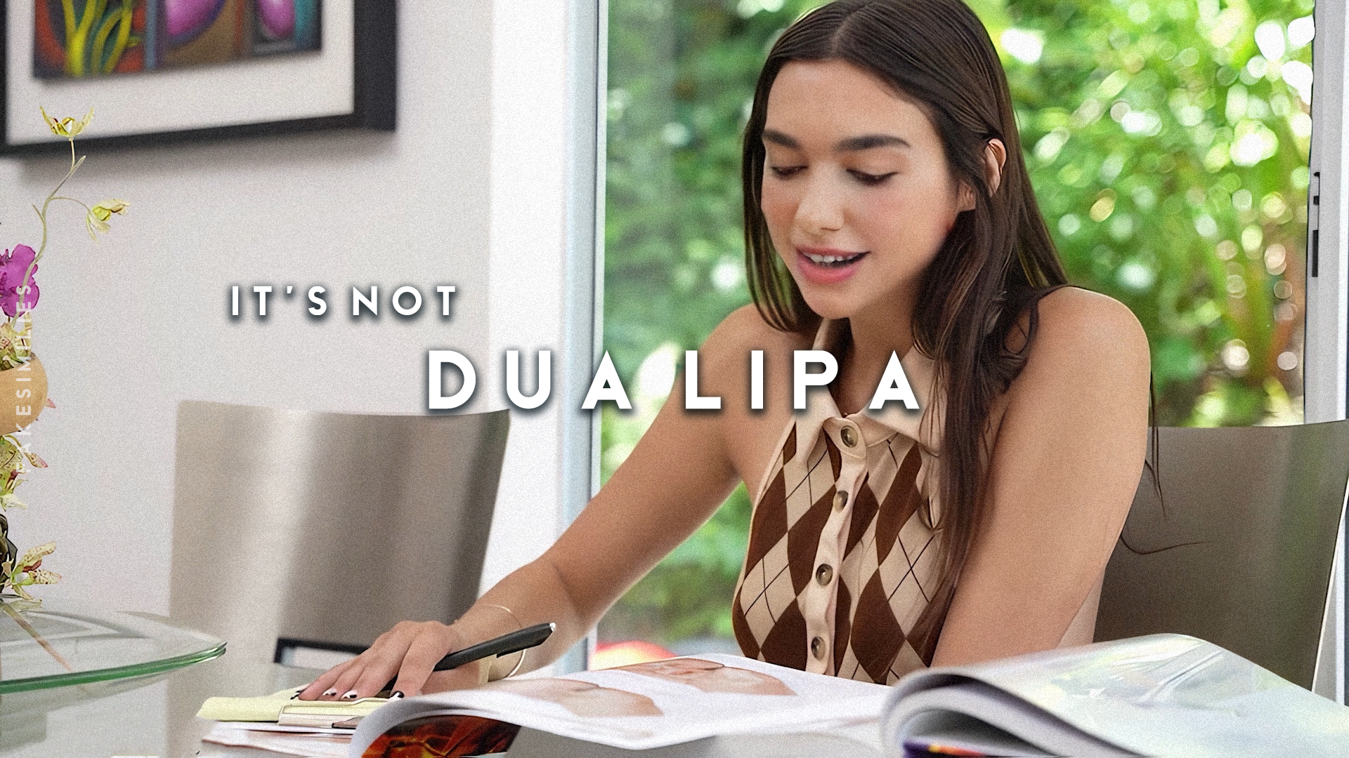 It s Not  Dua Lipa  Studying HARD DeepFake Porn Video  