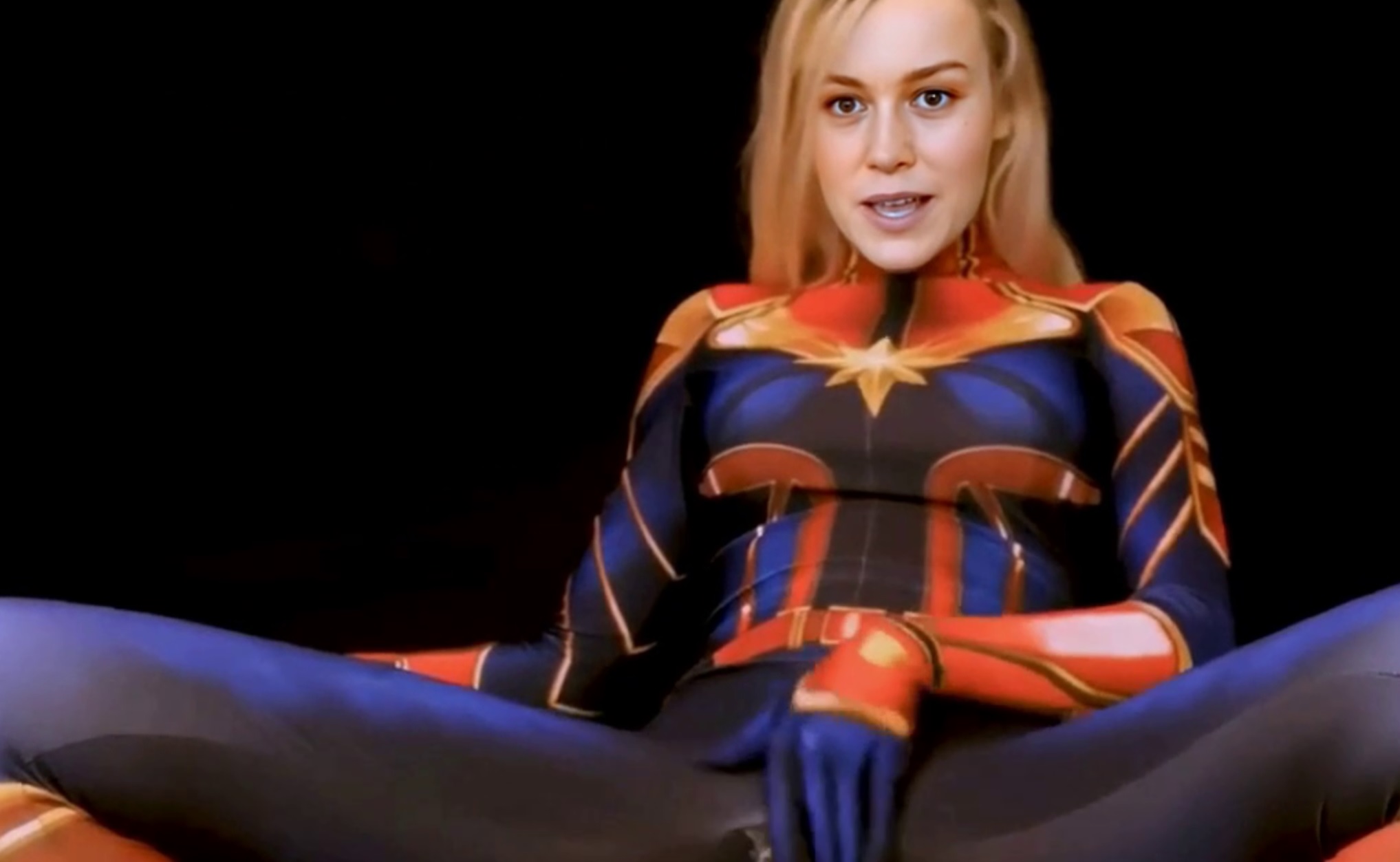 Avengers Gangbang Porn - Captain Marvel (Brie Larson) - Secret sex mission DeepFake Porn -  MrDeepFakes
