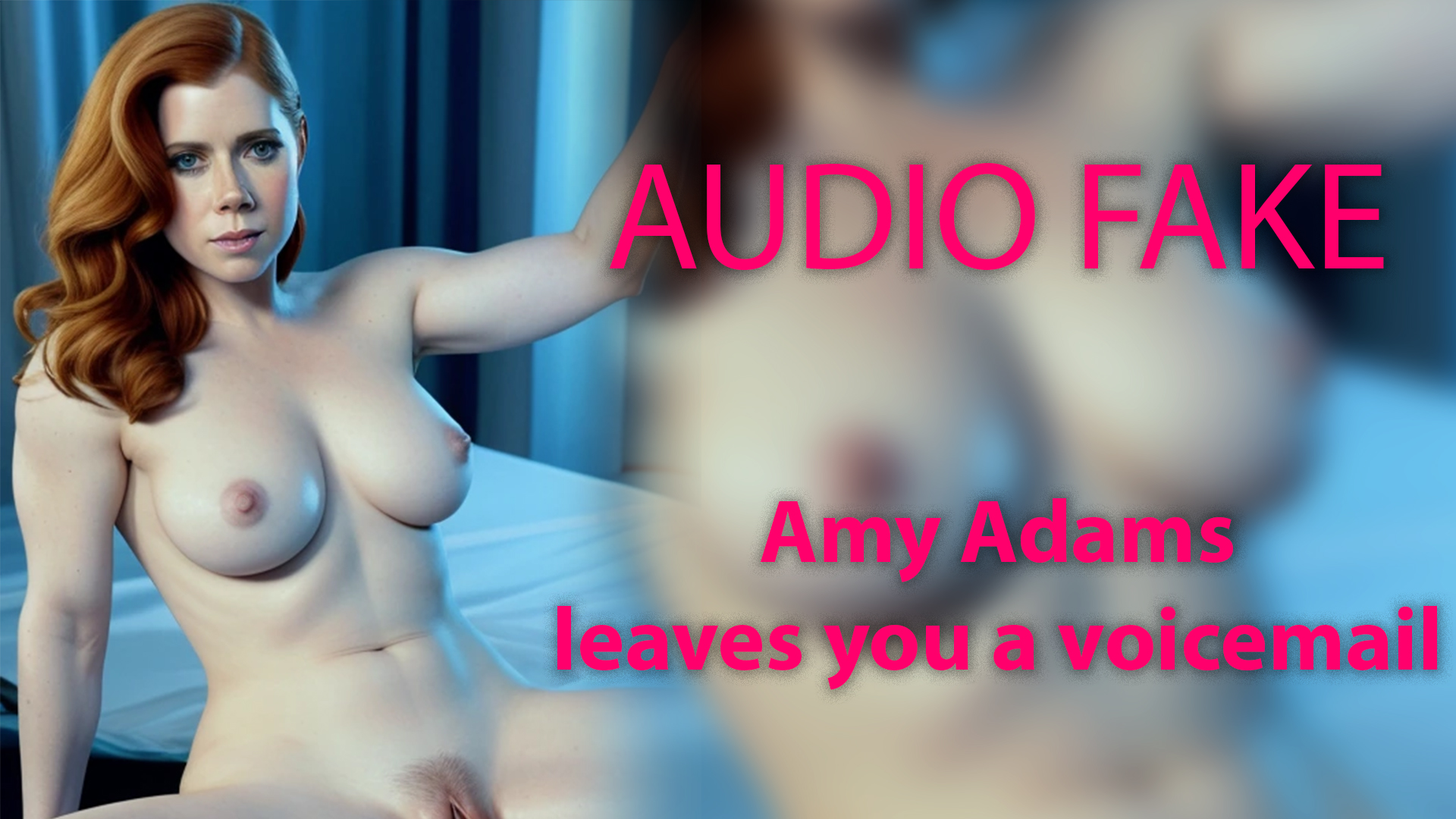 <b>Amy</b> <b>Adams</b> leaves you a voicemail - AUDIOFAKE JOI DeepFake <b>Porn</b> Video - MrDe...