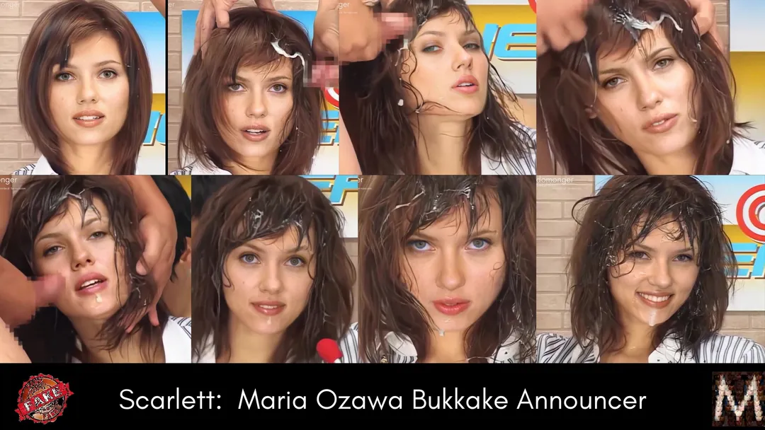 Bukkake Maria Ozawa - Scarlett Johansson: 18 min 60fps Maria Ozawa Bukkake Announcer (Preview)  DeepFake Porn - MrDeepFakes