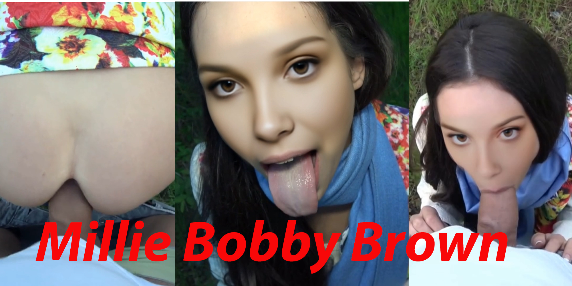 Millie Bobby Brown gets fucked in public (full version)
