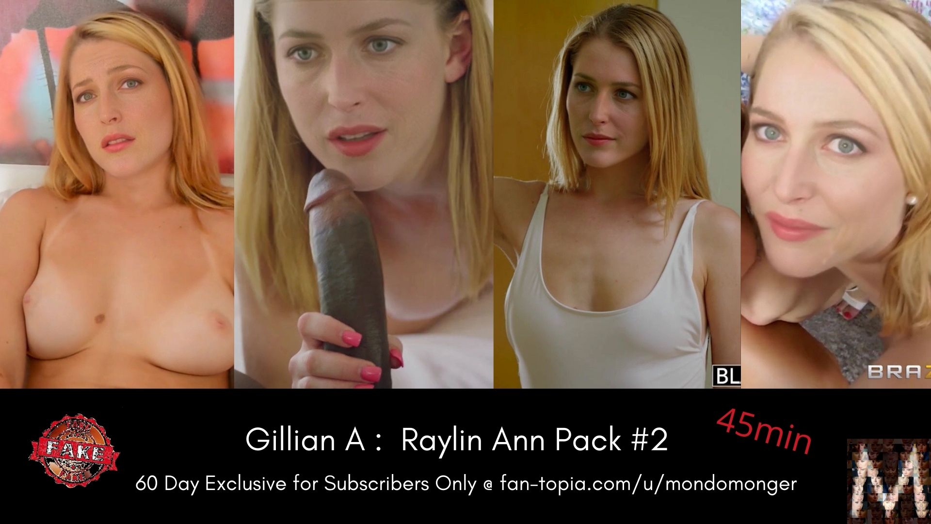 Not Gillian Anderson: 45min Raylin Ann Pack 2 (Preview) DeepFake Porn  Video - MrDeepFakes