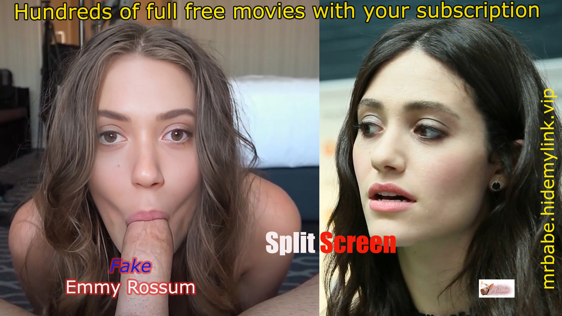 Fake Emmy Rossum (trailer) / Split Screen / Free Download