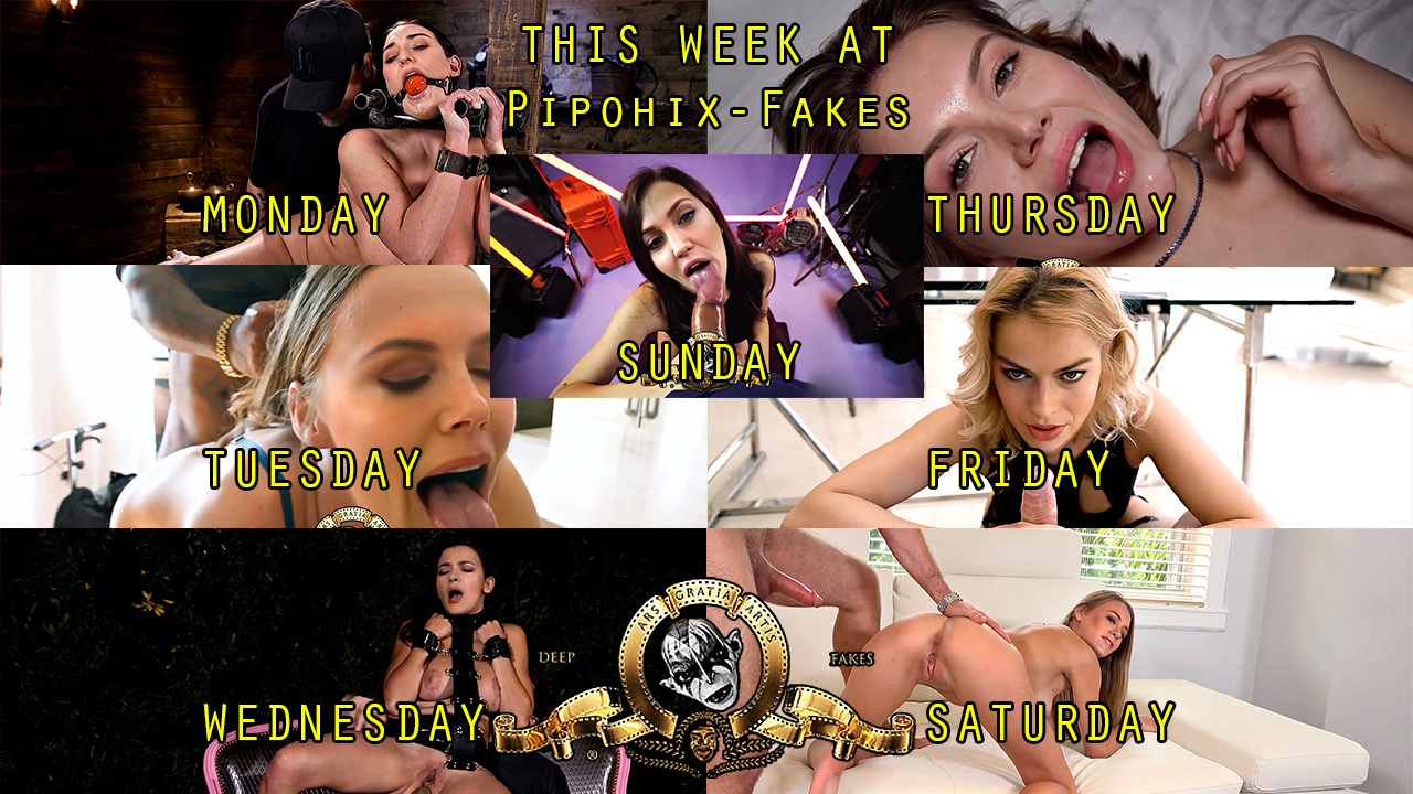 This Week Pipohix Abigail, Nicole, Salma, Mandy, Margot, Jennifer, Angelina