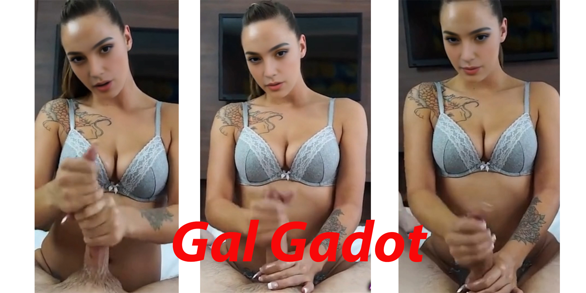 Gal Gadot jerk you off