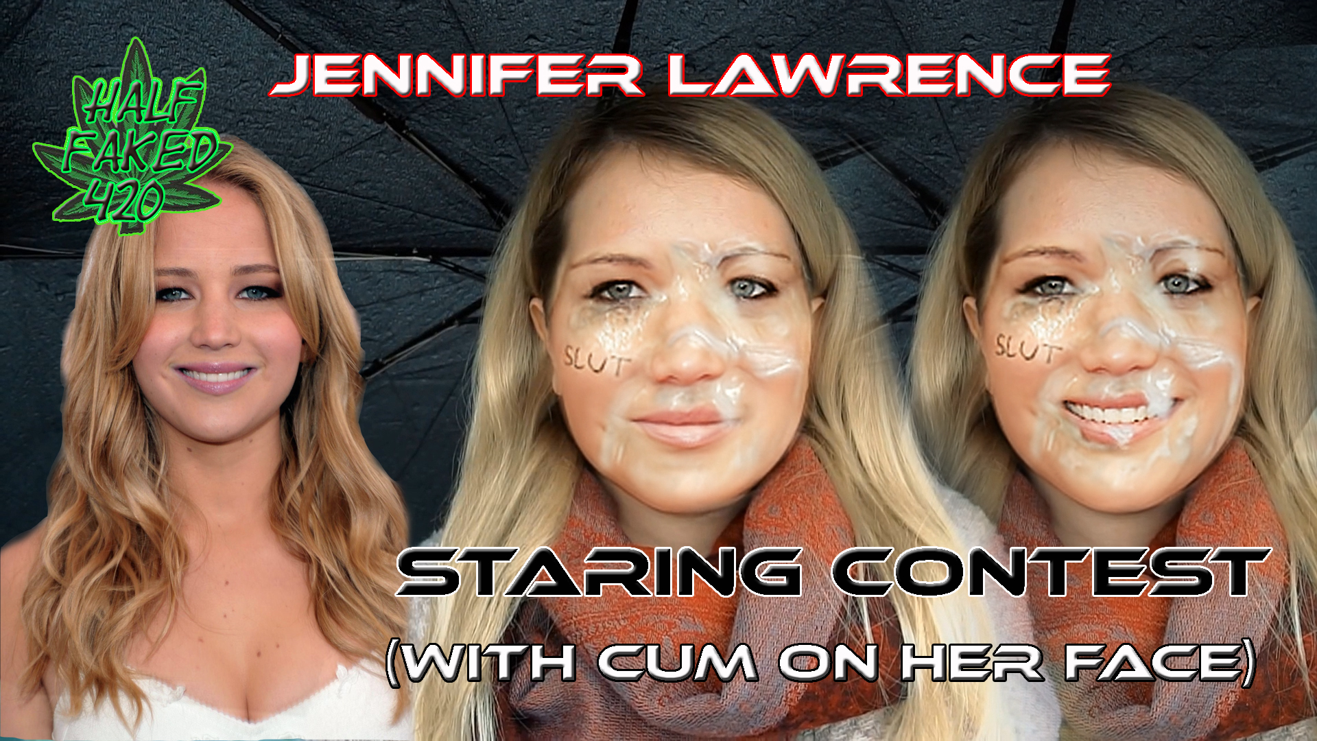 Facial Cum Wife - Jennifer Lawrence - Staring Contest (with cum on her face) | 100 TOKENS |  FAKE | DeepFake Porn - MrDeepFakes
