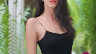 hot sexy nude black hair