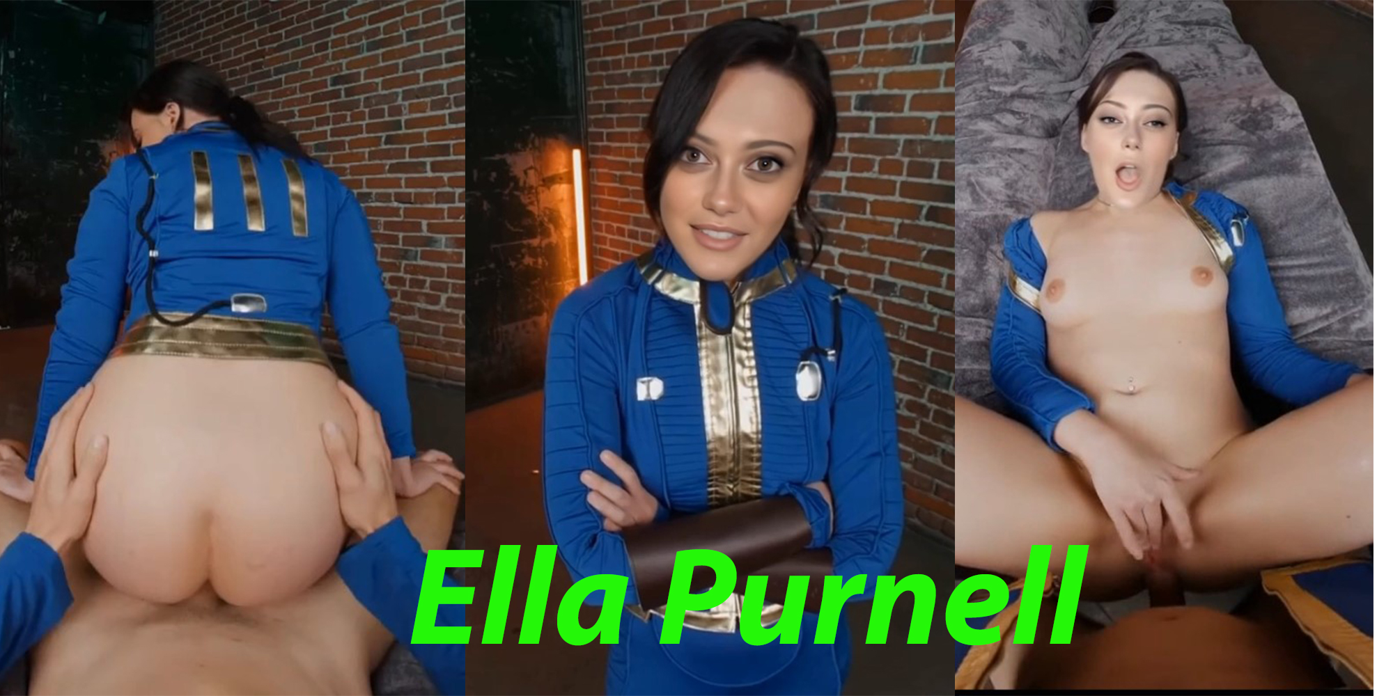 Ella Purnell Fallout cosplay