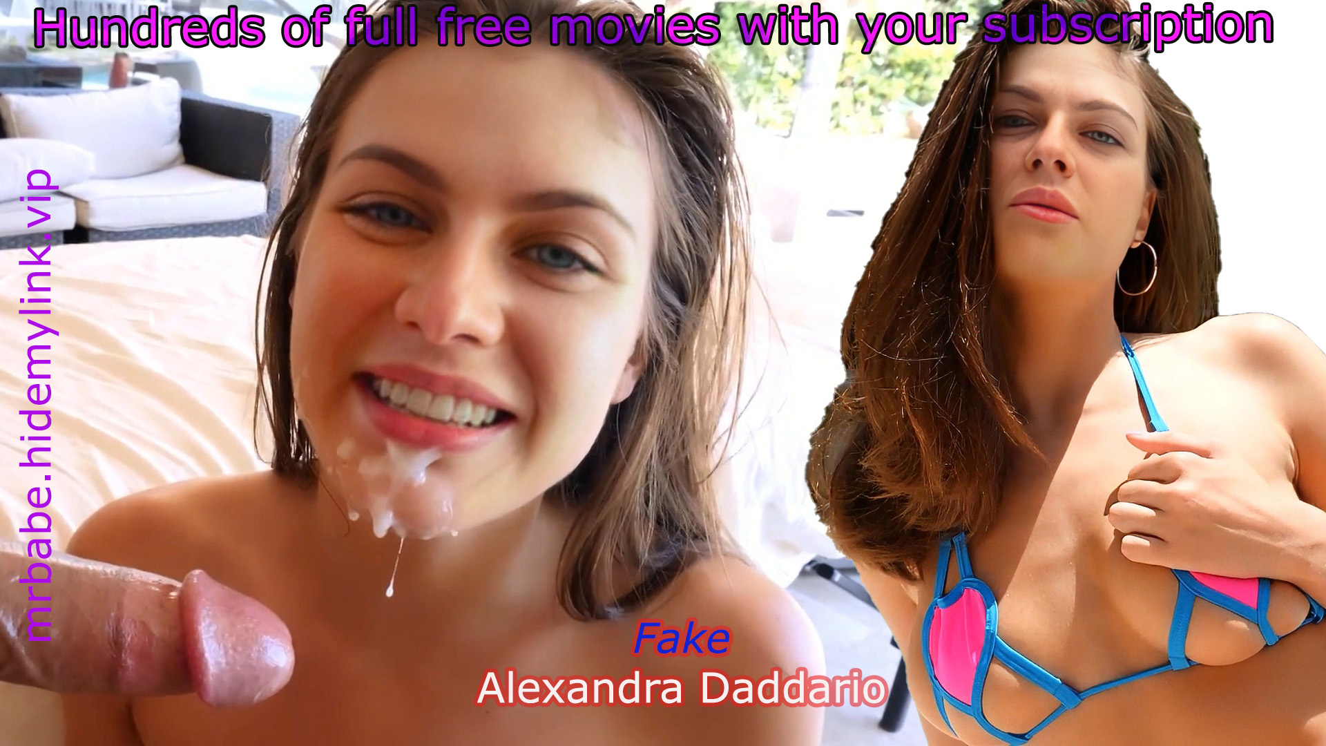 Fake Alexandra Daddario (trailer) -23- / Free Download