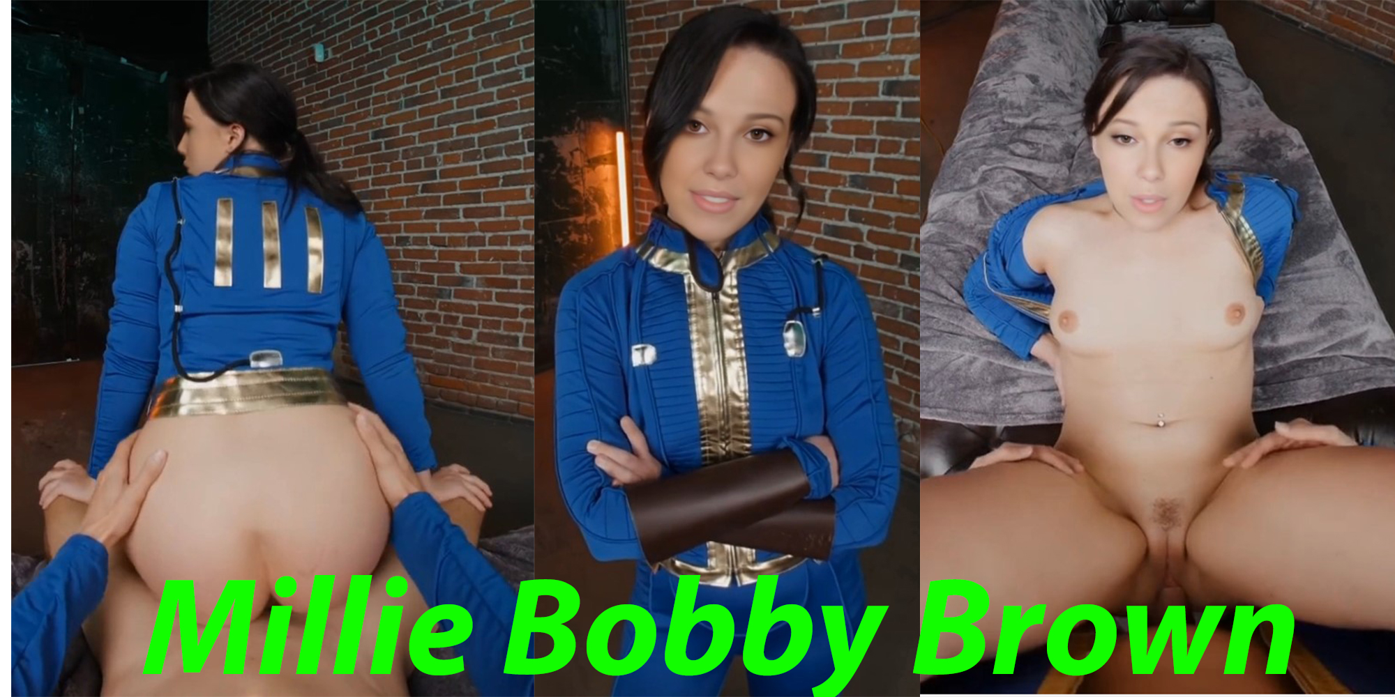 Millie Bobby Brown Fallout cosplay