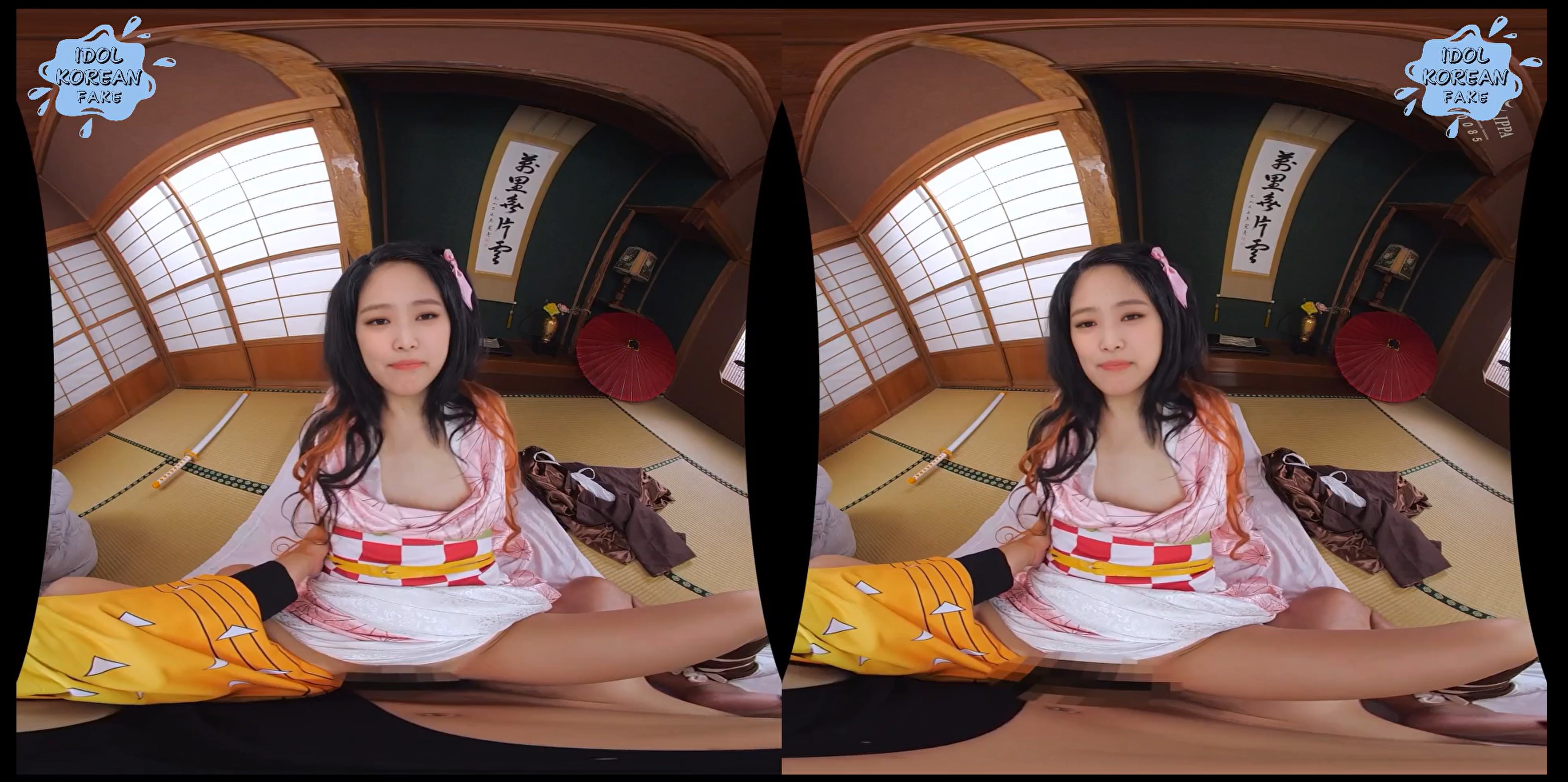 (VR) Jennie Nezuko cosplay @test5