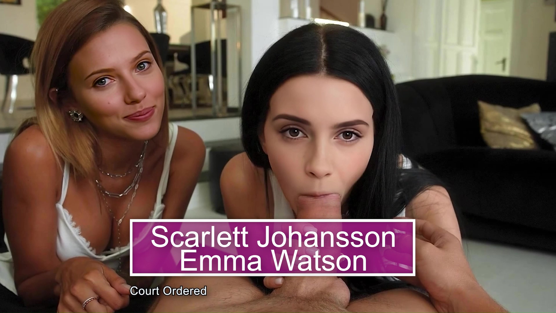 Scarlett Johansson, Emma Watson - Court Ordered - Full Video