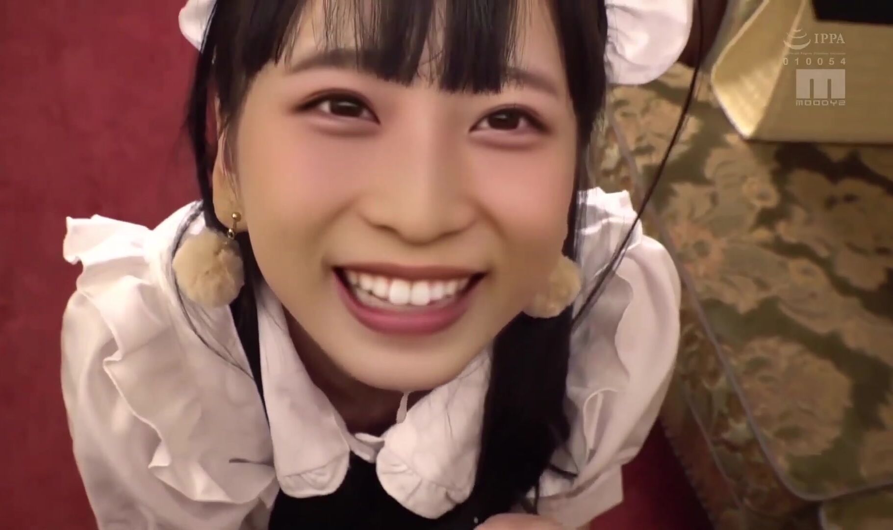 Fake AKB48 - The Maid Oguri Yui blowjobs for master.