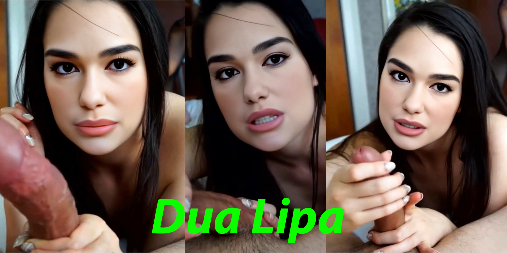 Dua Lipa decides when you cum Remastered