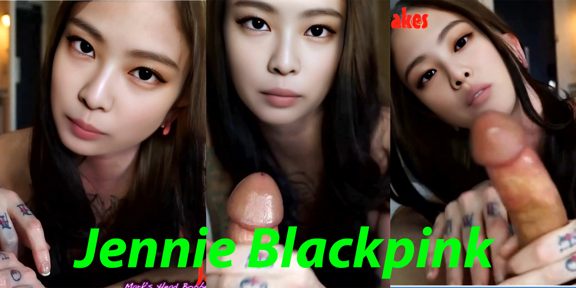 Jennie intense staring handjob Remastered (full version)