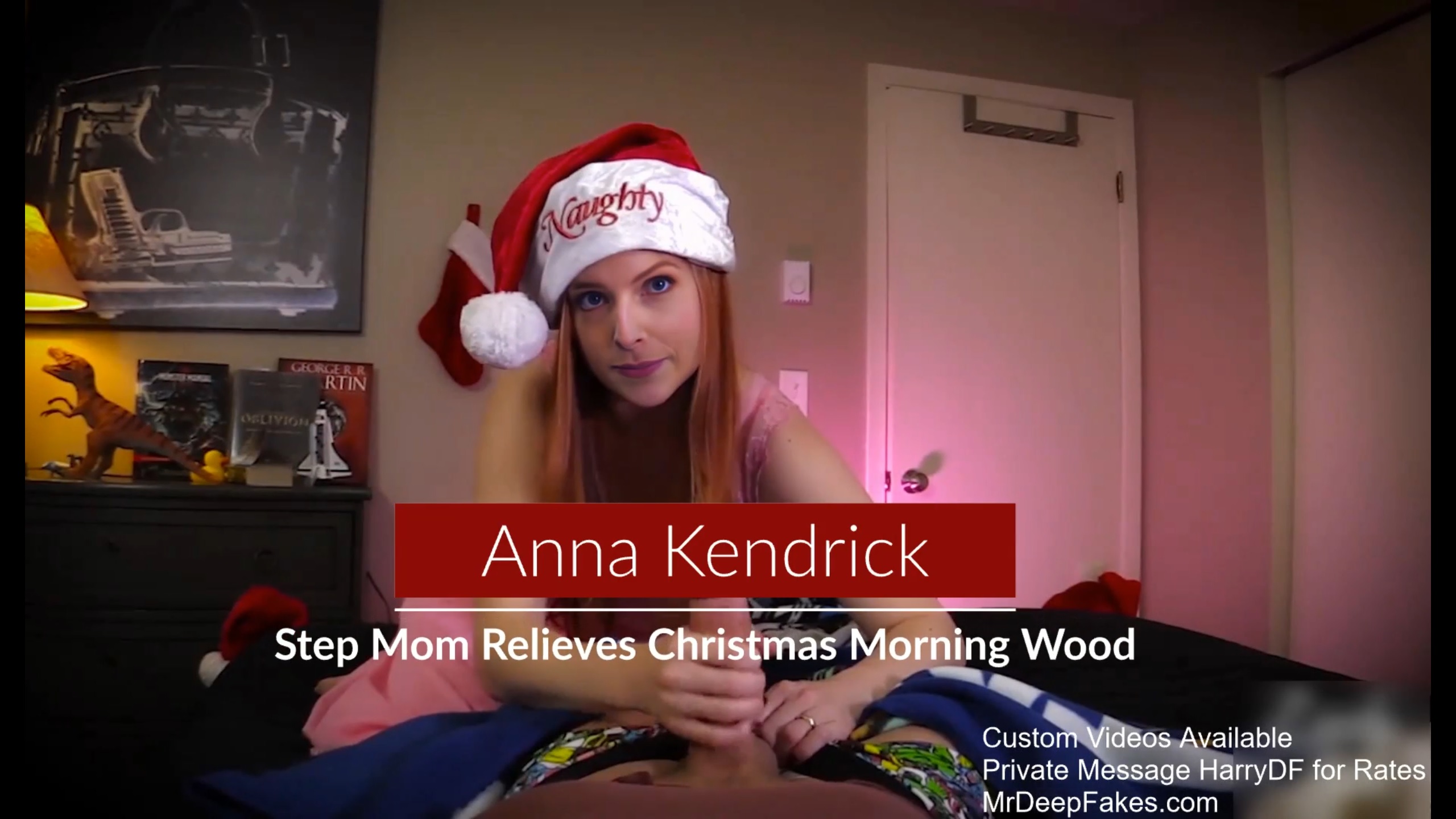 Anna Kendrick - Step Mom Relieves Christmas Morning Wood
