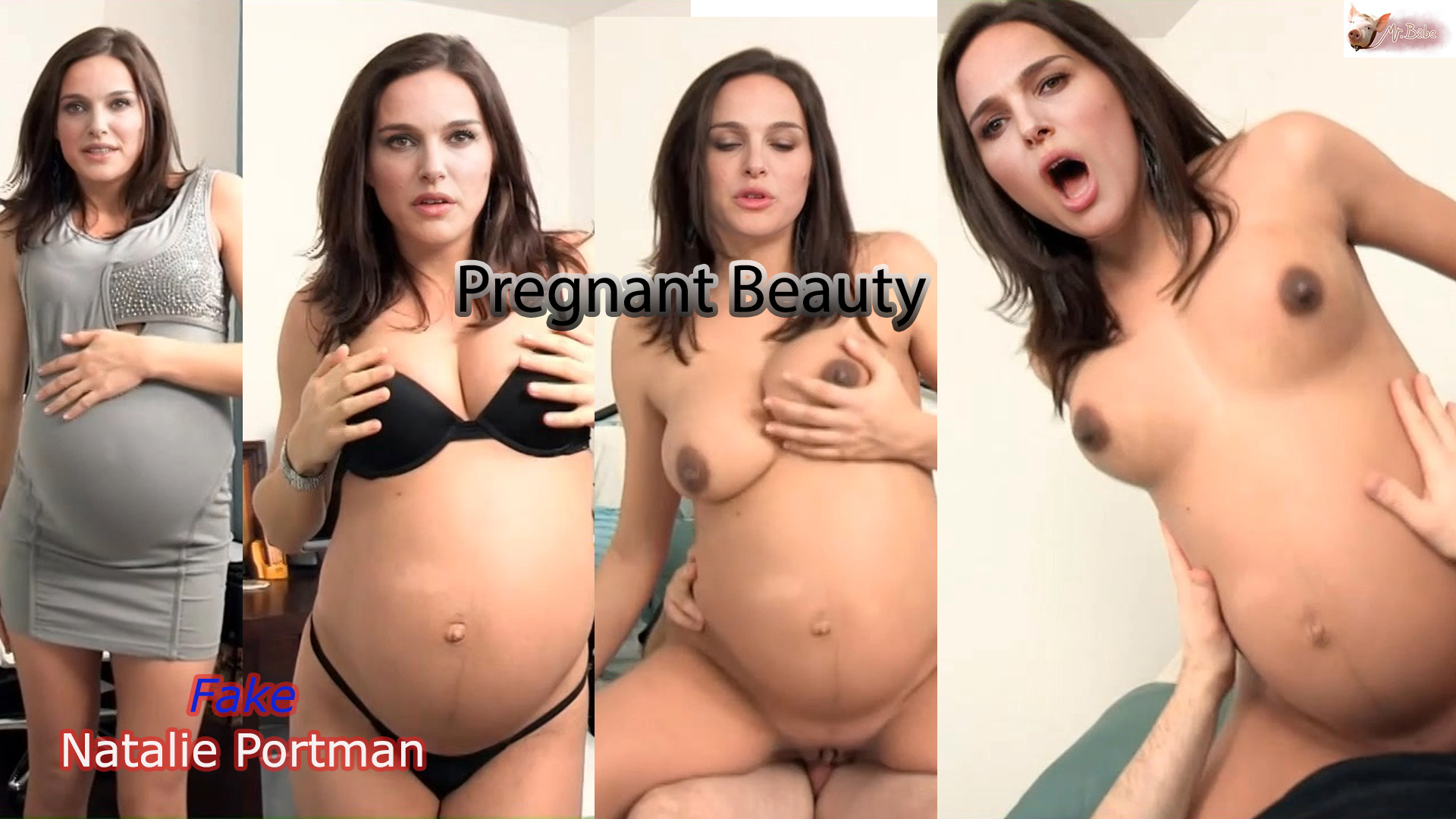 Fake Natalie Portman -(trailer) -405 -Pregnant Beauty-