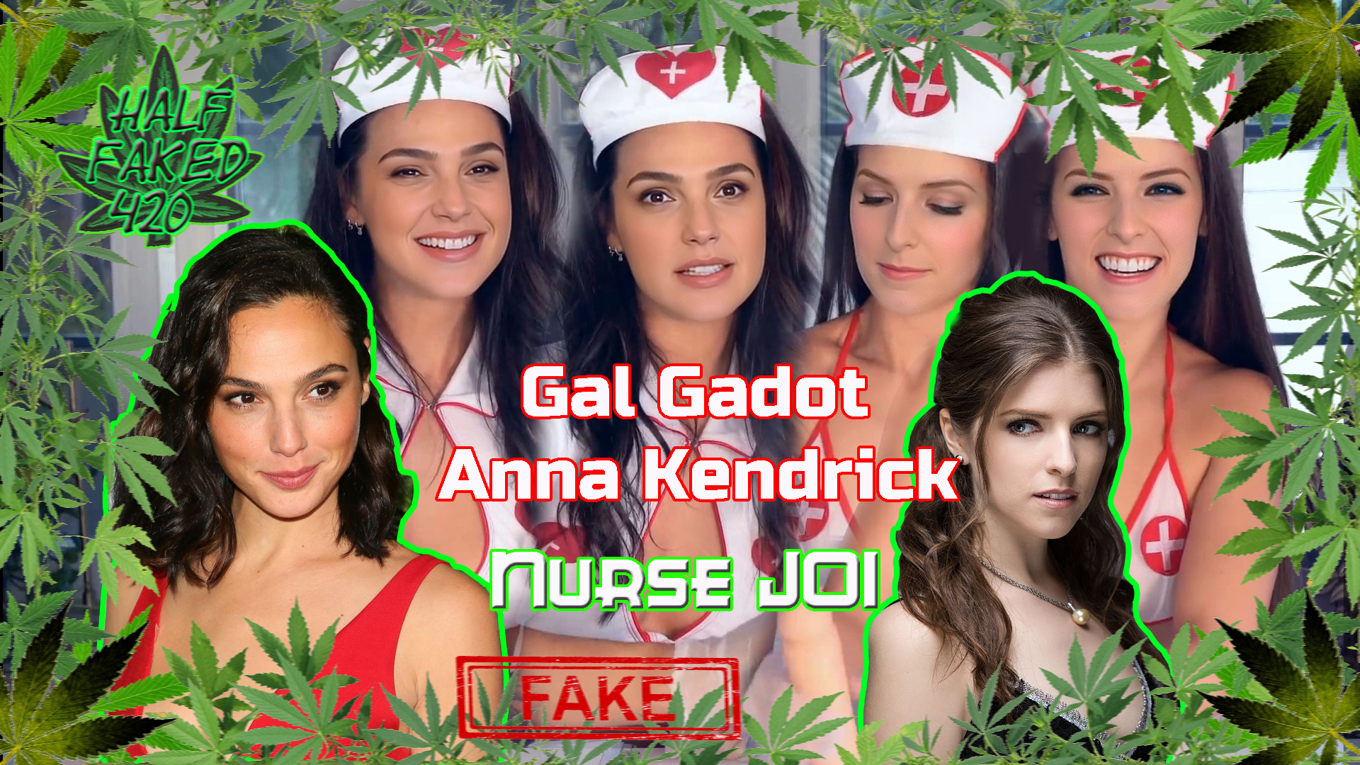 Gal Gadot & Anna Kendrick - Nurse Roleplay | 60 FPS | MULTI CELEB | FAKE