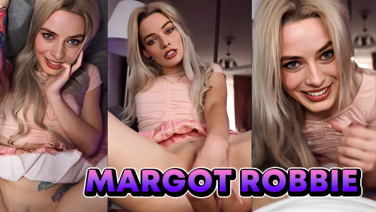 Fake Margot Robbie Gets Fucked on Her Birthday