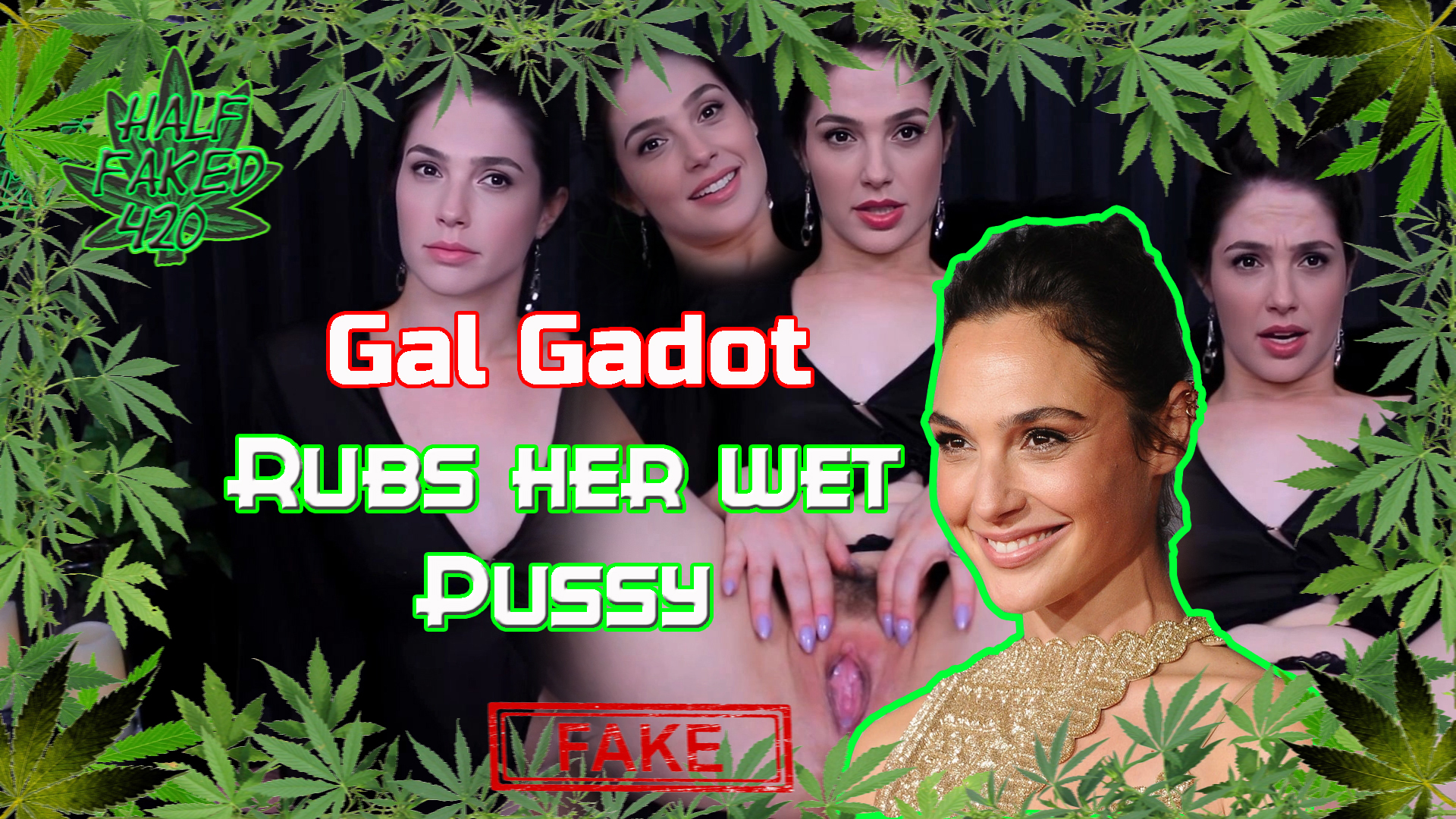 Gal Gadot - Rubs her wet pussy | FAKE