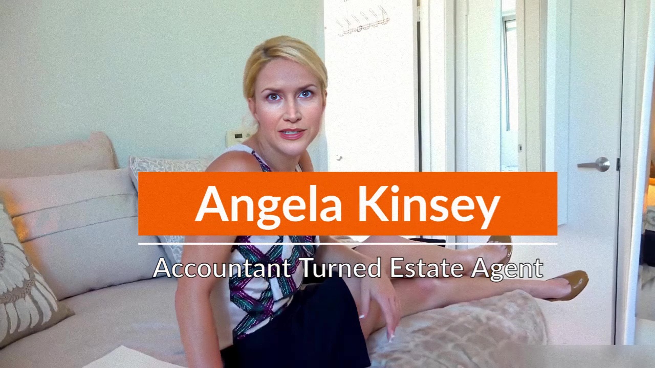 Angela Kinsey - Accountant Turned Estate Agent (Trailer - Full Video 19:42)