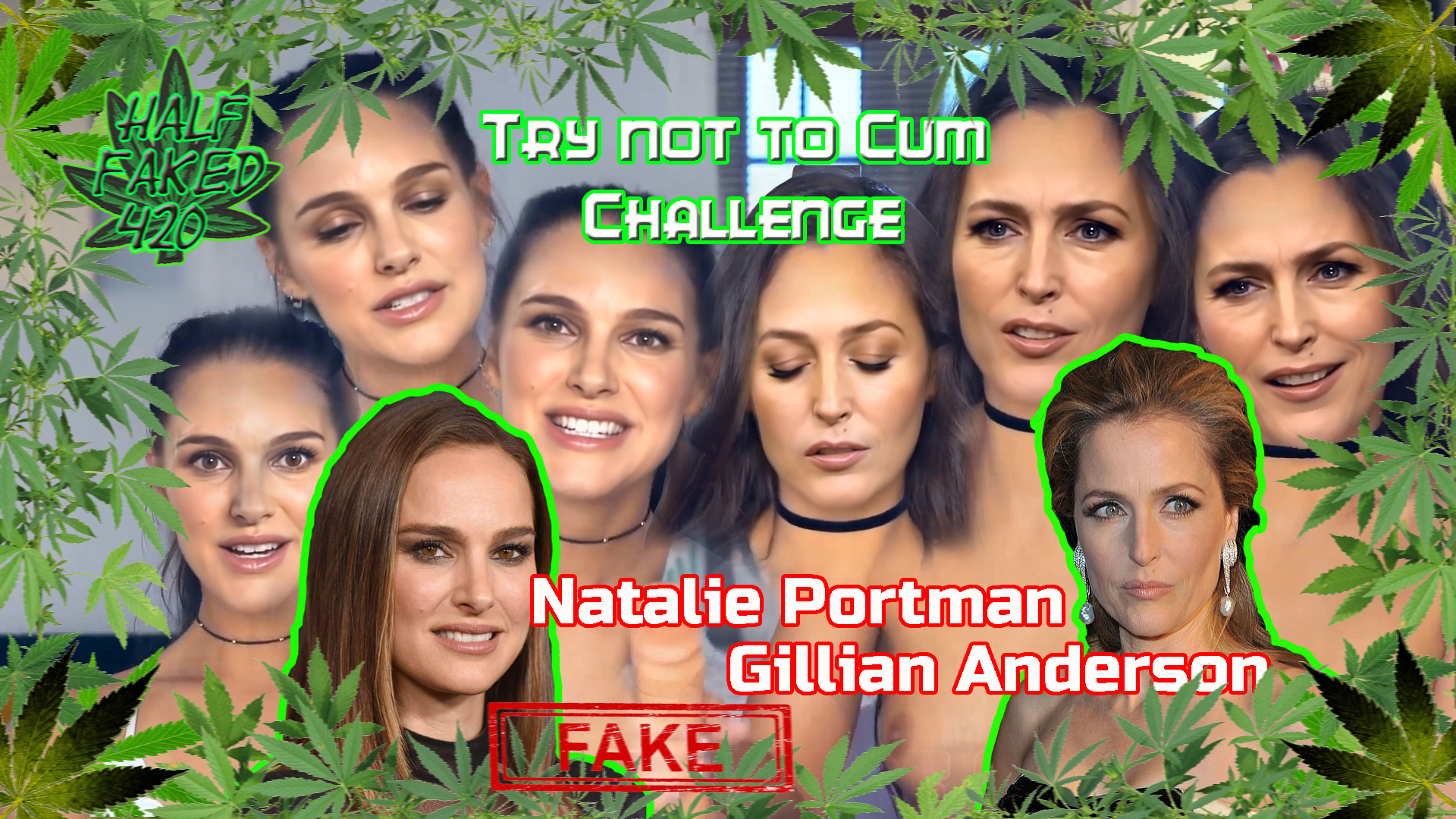 Natalie Portman & Gillian Anderson - Try not to cum challenge JOI | FAKE  DeepFake Porn Video - MrDeepFakes