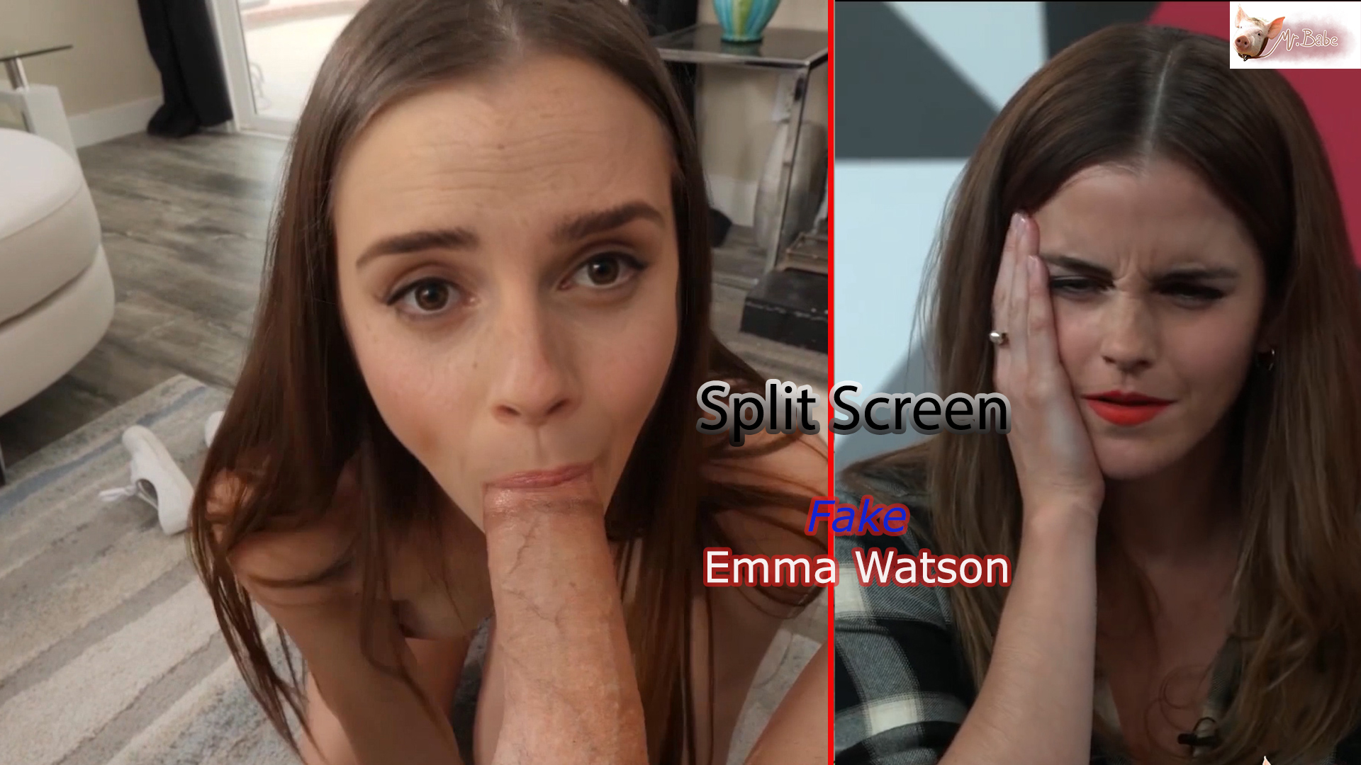 1920px x 1080px - Fake Emma Watson -(trailer) -8- / Split Screen / Free Download DeepFake Porn  - MrDeepFakes