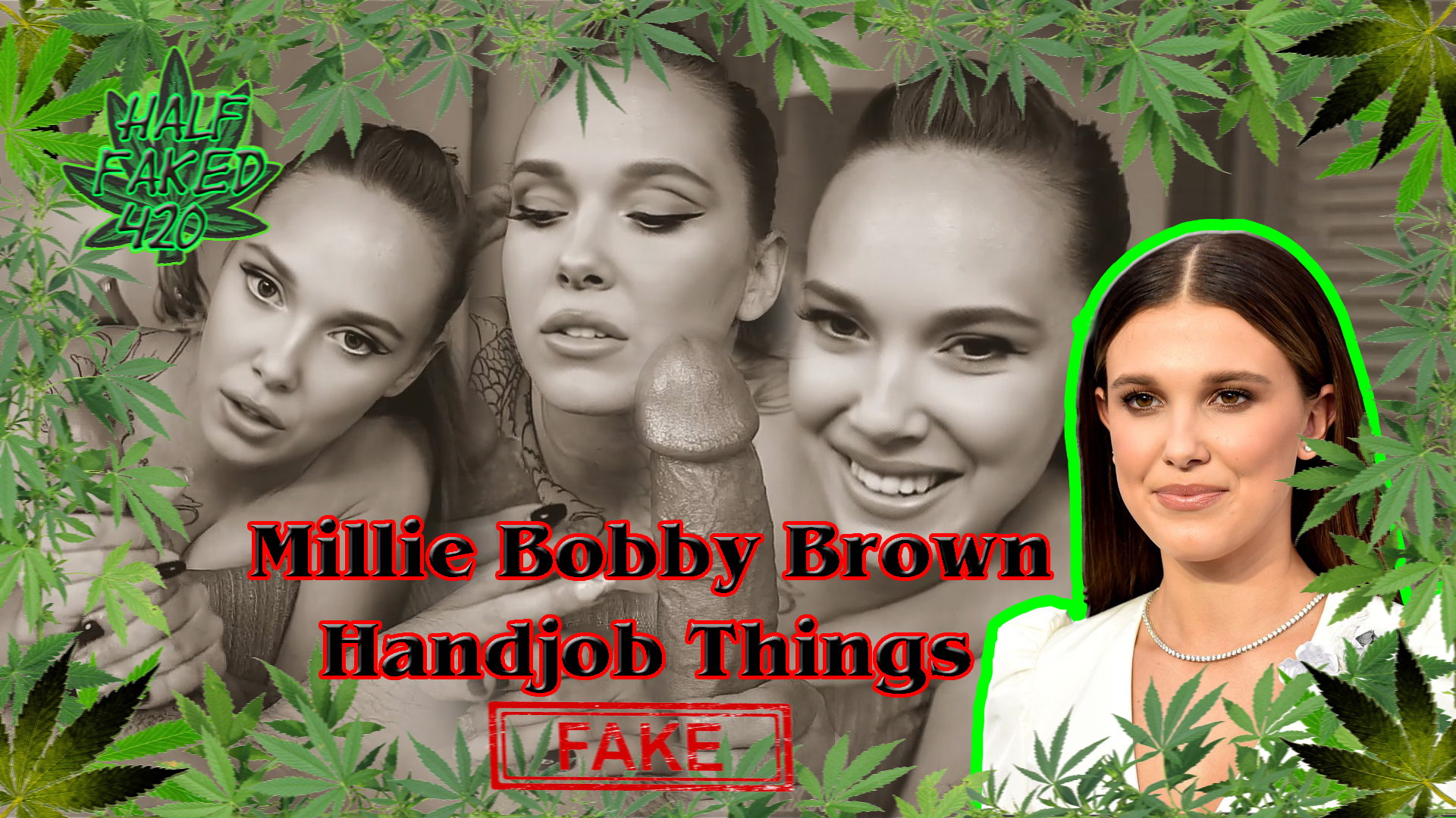 Millie Bobby Brown - Handjob Things (Sepia) | FREE DOWNLOAD | FAKE