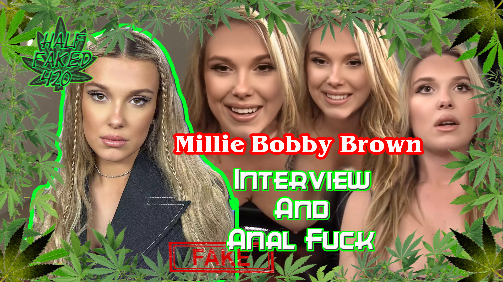 Anal Interview - Millie Bobby Brown - Interview and anal fuck | FAKE DeepFake Porn -  MrDeepFakes