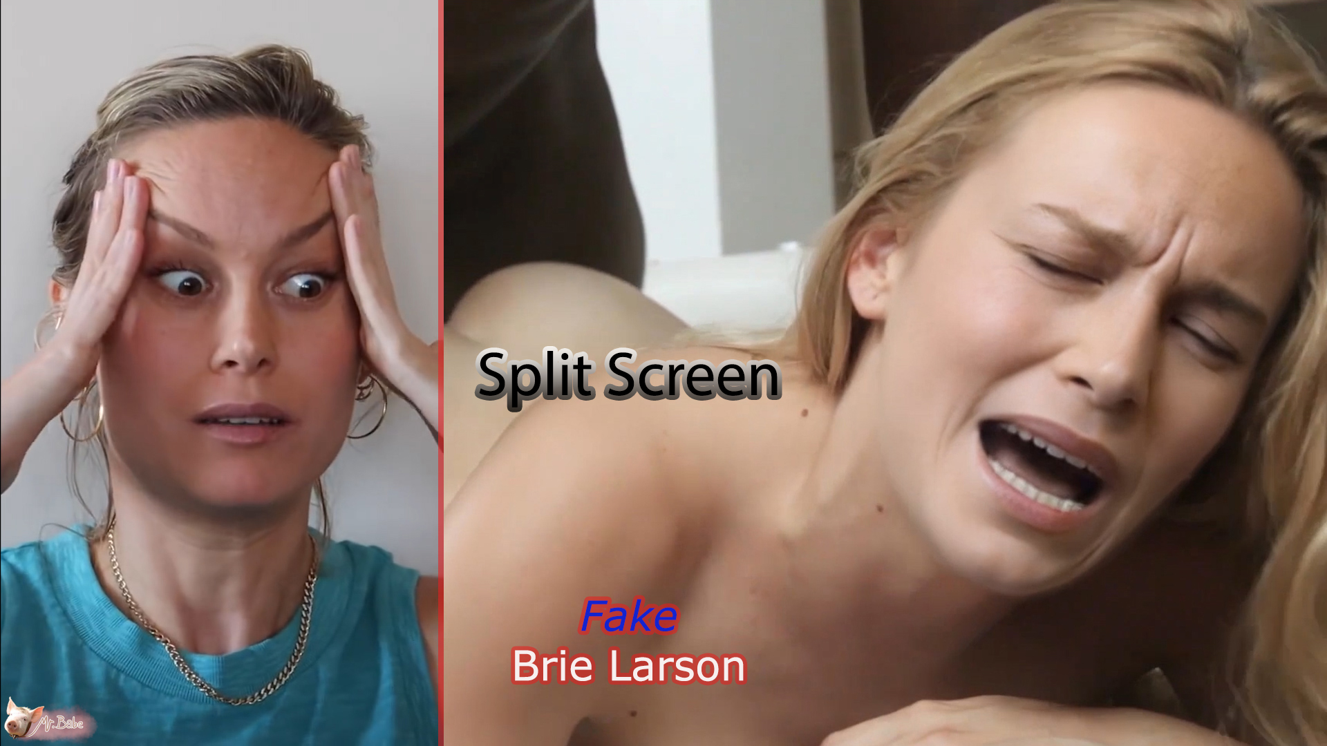 Fake Brie Larson -(trailer)- 3 - / Split Screen / Free Download