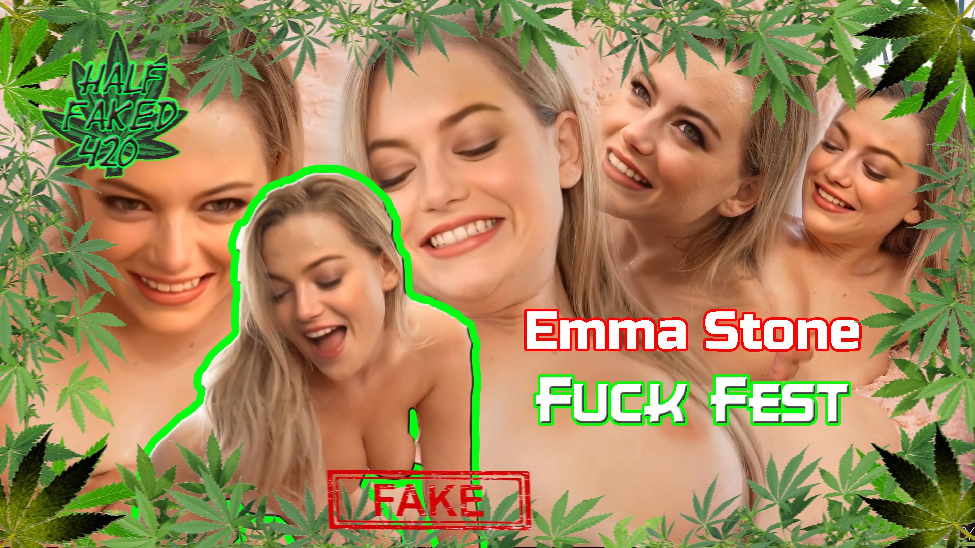 Emma Stone - Fuck Fest | 60 FPS | FAKE