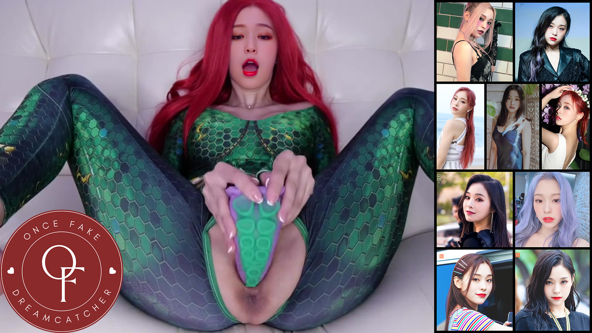 Costume Girls Getting Fucked - Dreamcatcher Gahyeon Fucked in her Mera Costume DeepFake Porn - MrDeepFakes