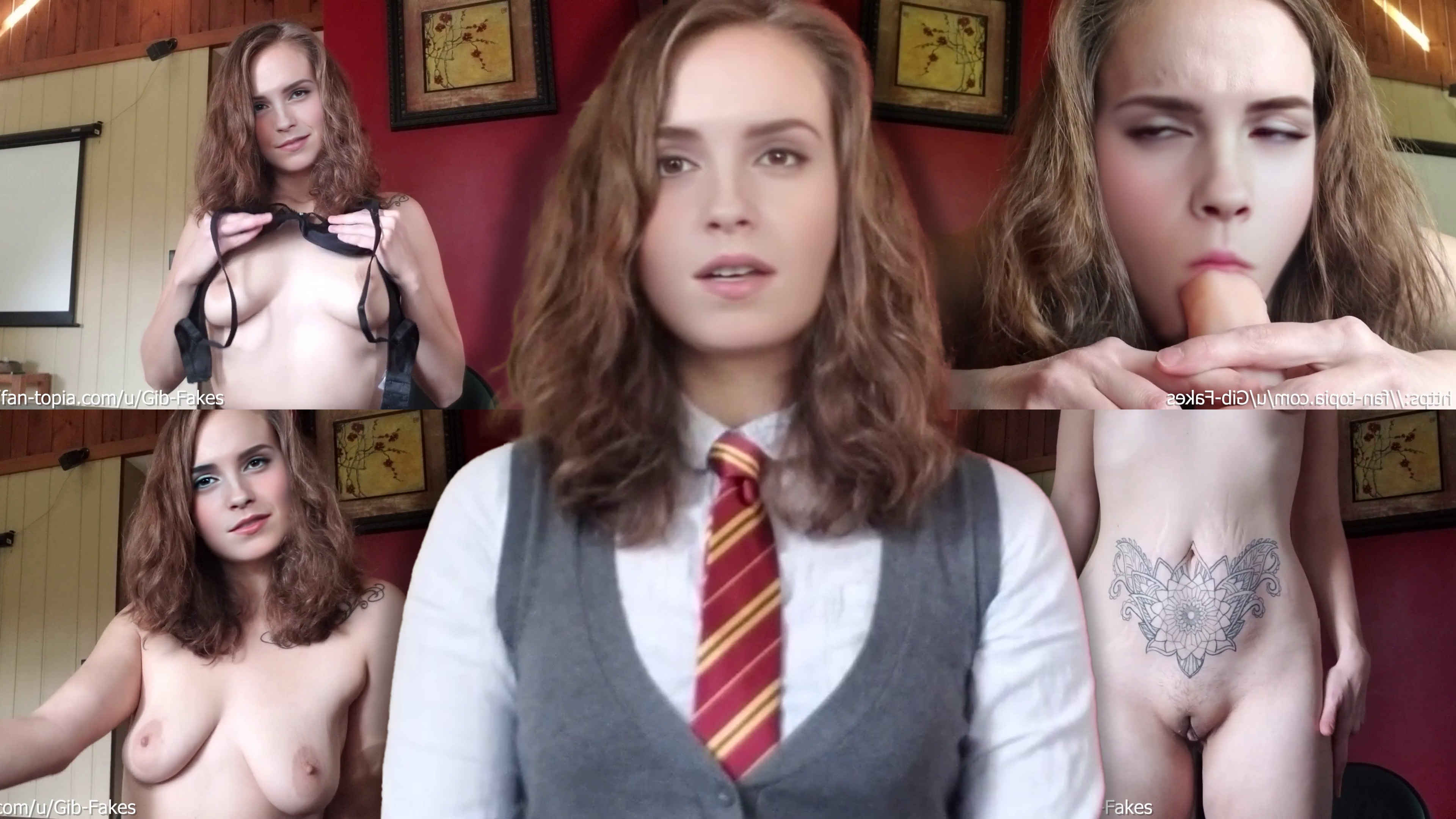 Harry Potter Porn Fakes - Emma Watson - Hermione Really Needs Good Grades!! DeepFake Porn -  MrDeepFakes