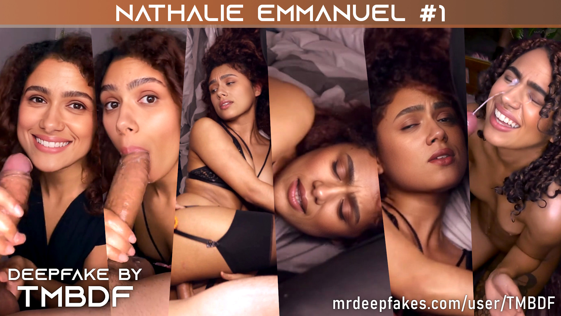 Xxl 2018 Sex Video - Nathalie Emmanuel #1 - POV BJ, SEX AND FACIAL | PREVIEW | Full ver. in video  details DeepFake Porn - MrDeepFakes