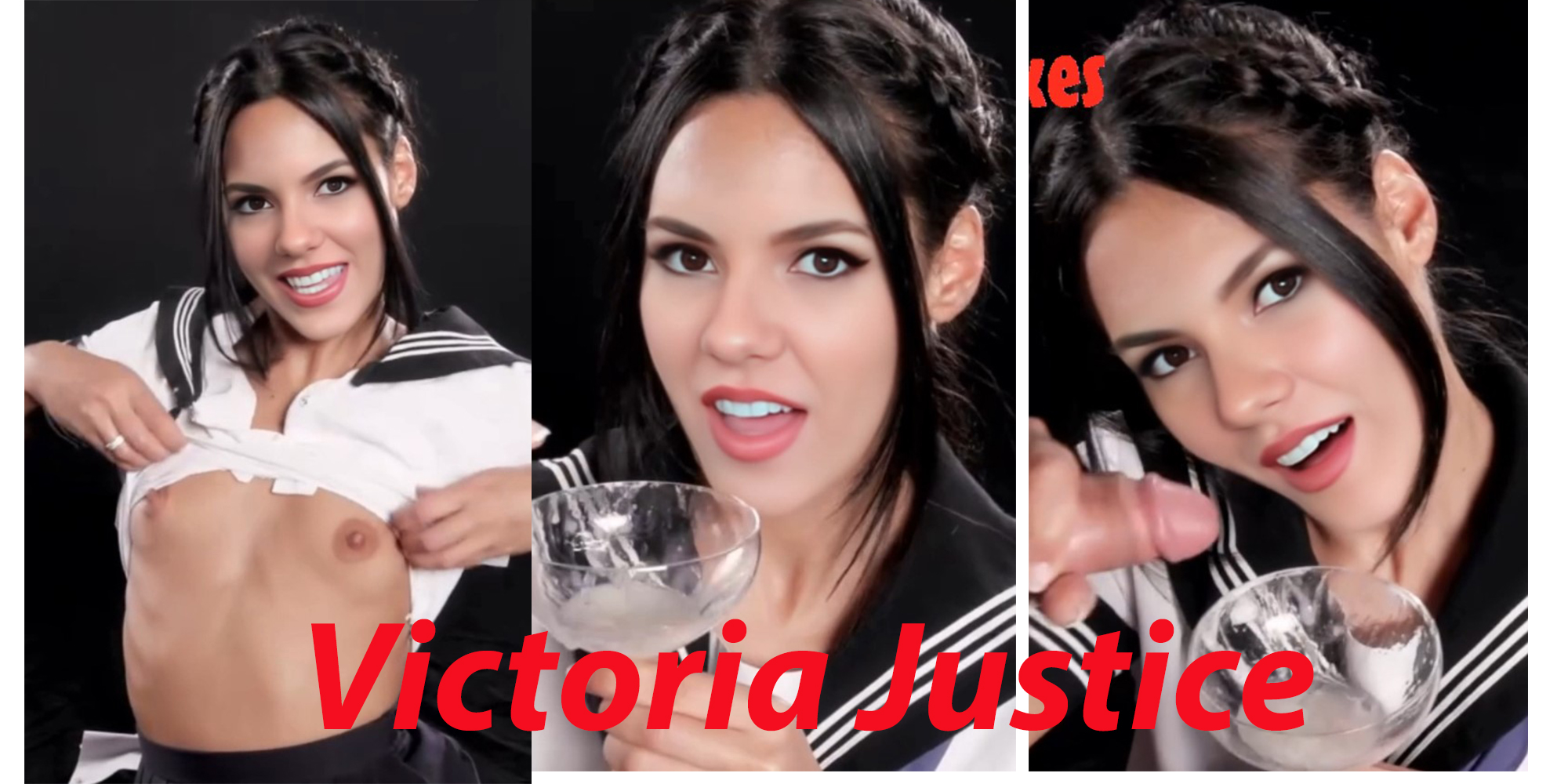 Victoria Justice celebrates Victorious' reunion