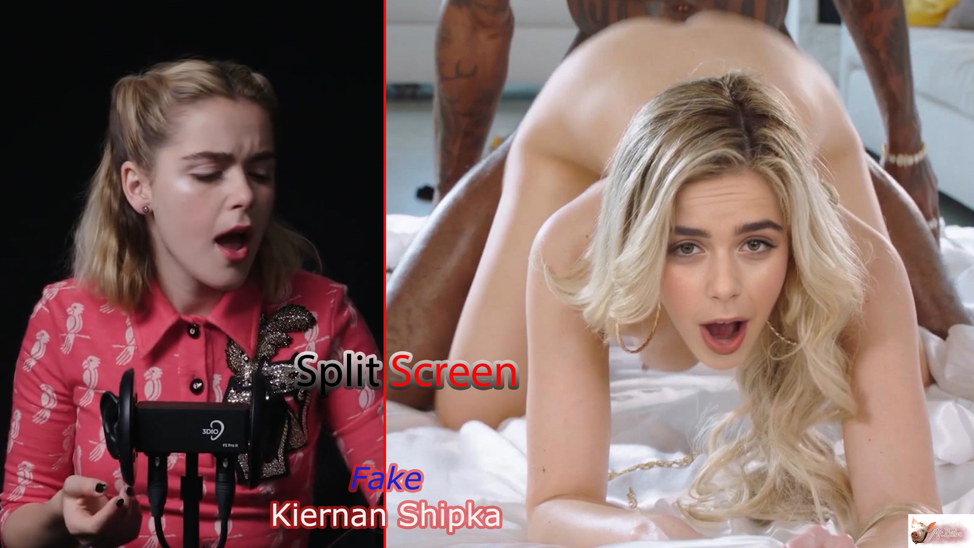 Fake Kiernan Shipka -(trailer) - 5-  Split Screen  Free Download DeepFake  Porn Video - MrDeepFakes