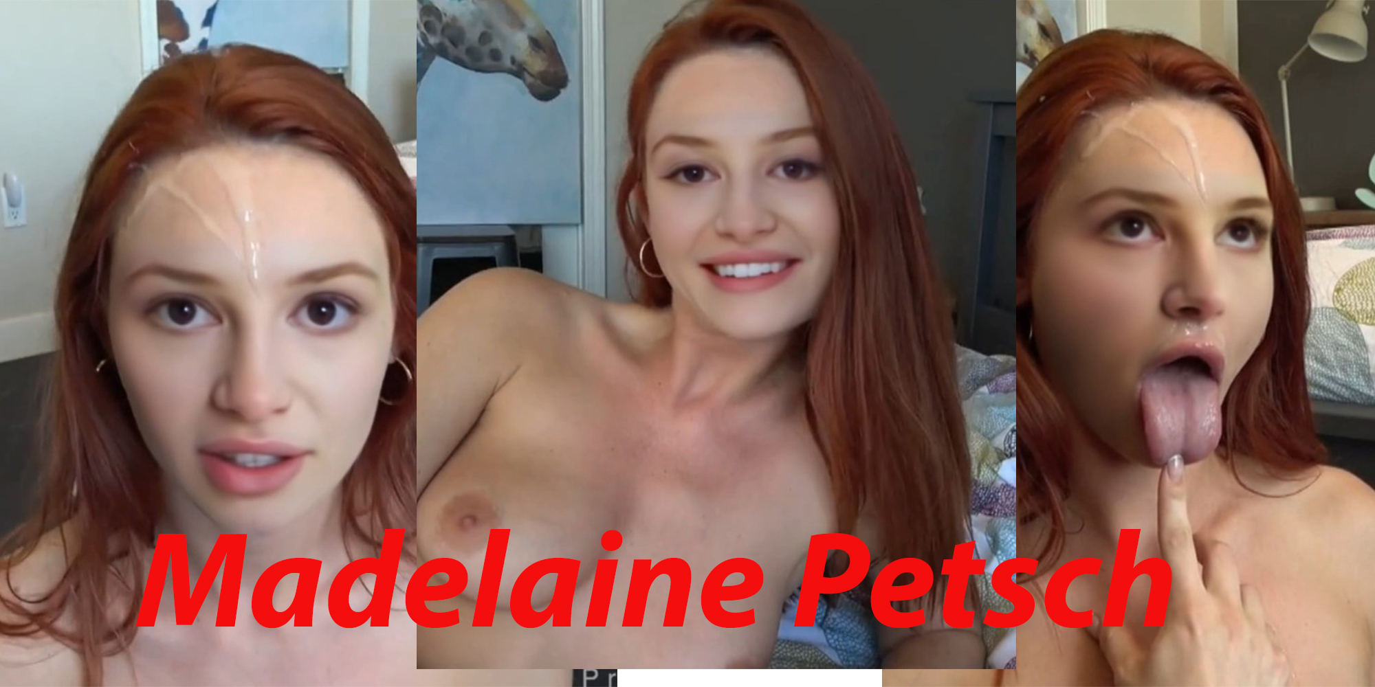Madelaine Petsch let's talk and fuck