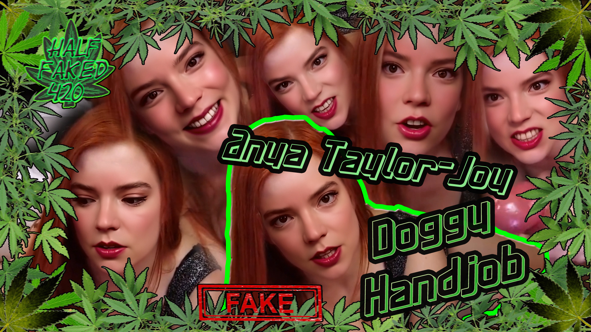 Anya Taylor-Joy - Doggy Style & Handjob | FAKE