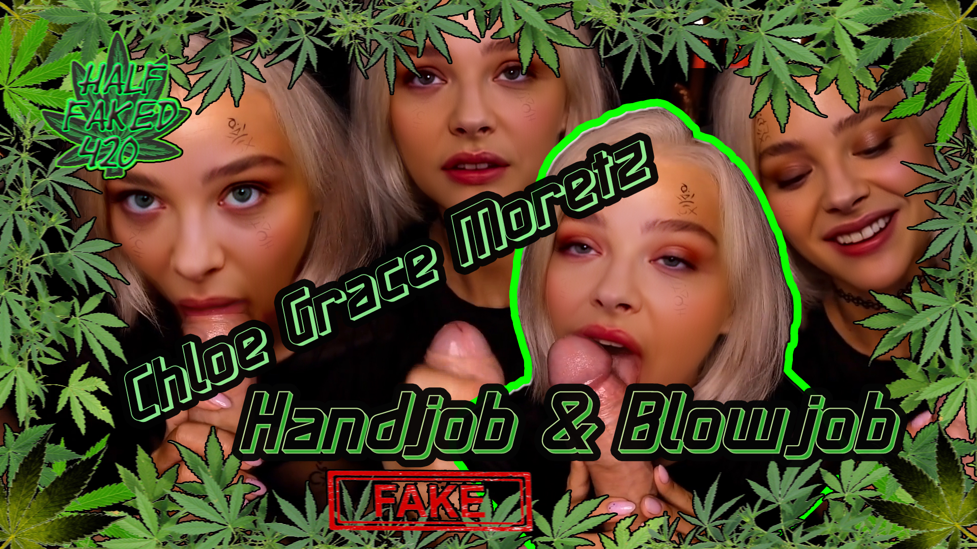 Chloe Grace Moretz - Handjob & Blowjob | FAKE