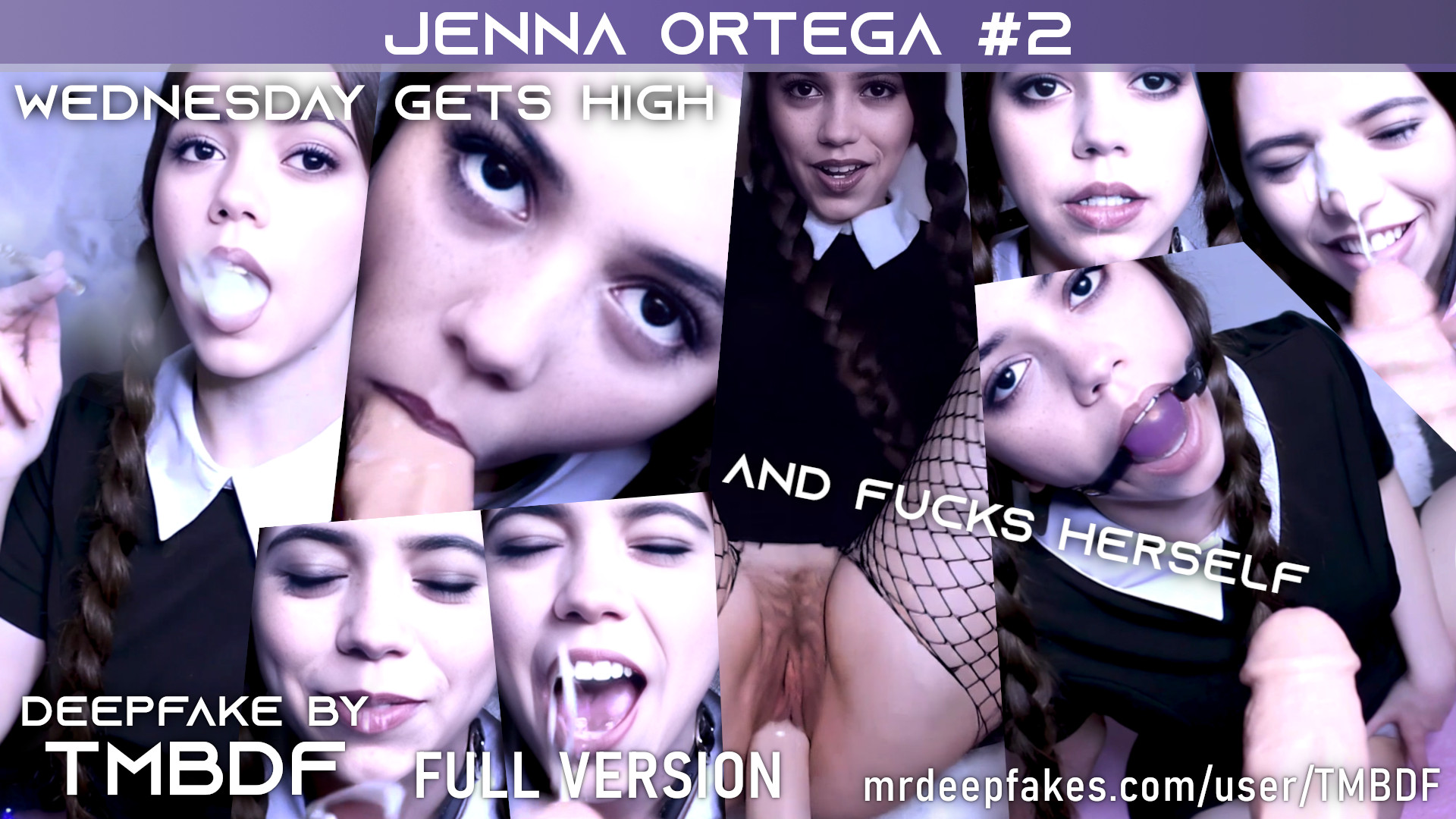 Jenna Ortega #2 - FULL VERSION - Preview link in video description DeepFake  Porn - MrDeepFakes