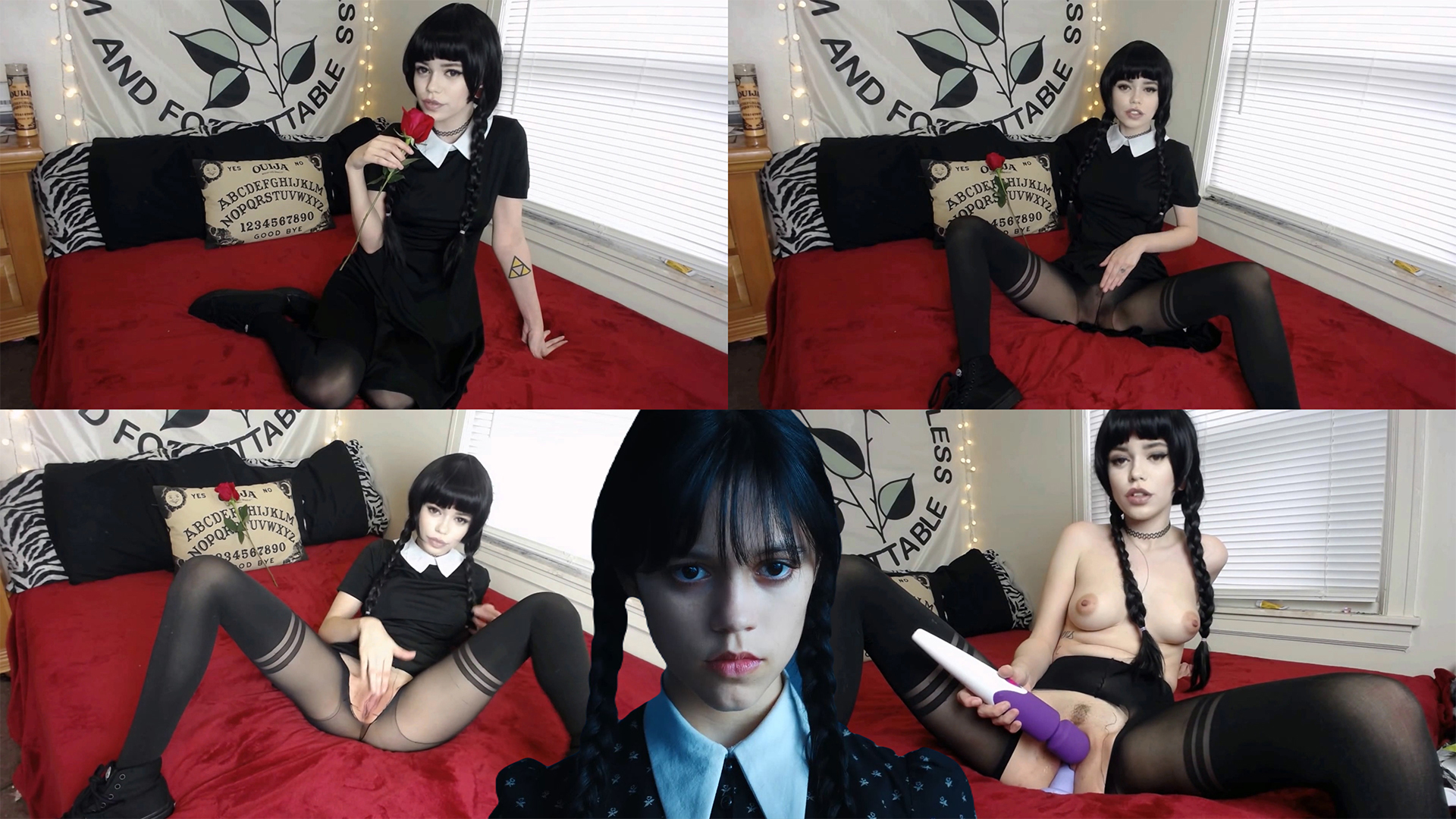 Jenna Ortega - Wednesday Addams - full video