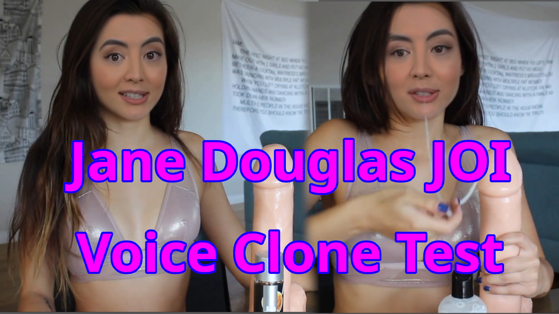 Jane Douglas JOI - Voice Clone test video