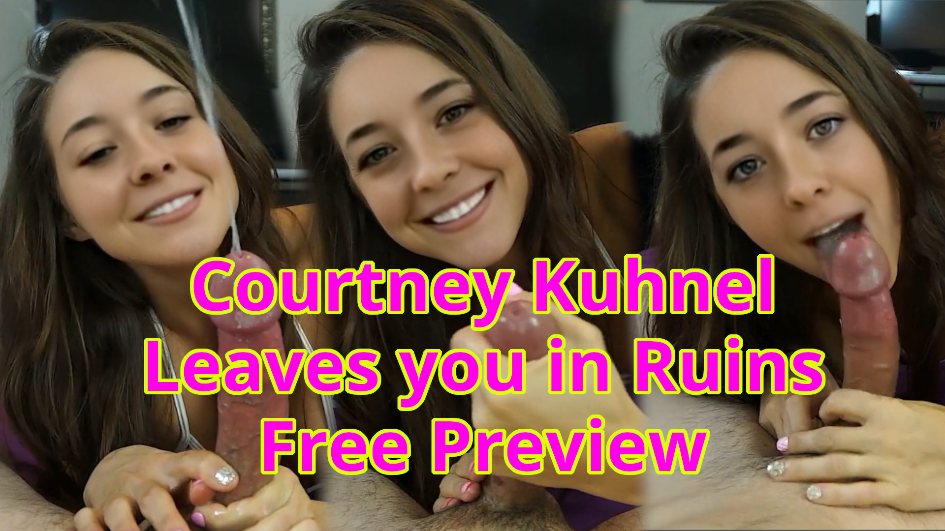 Courtney Kuhnel leaves you in ruins! Free Preview