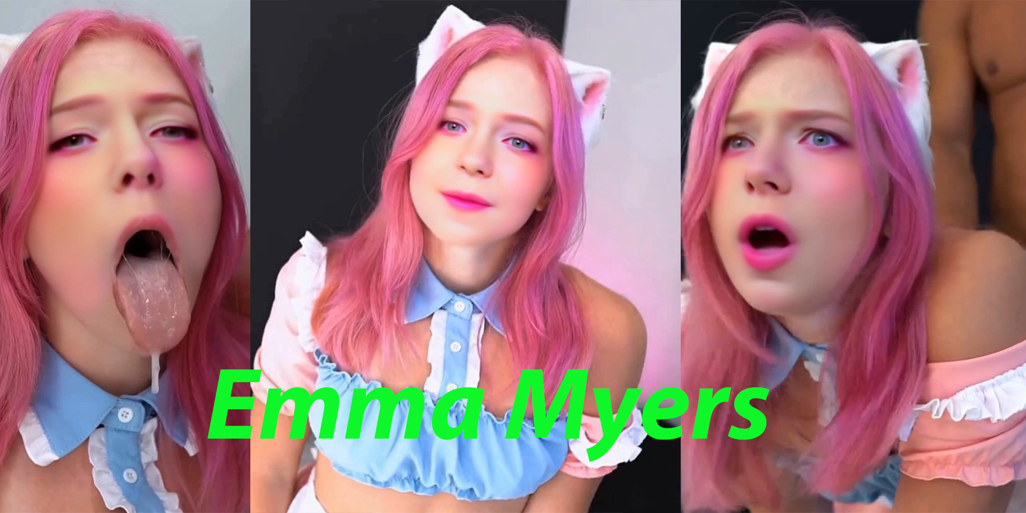 Emma Myers Sweet pink kitty