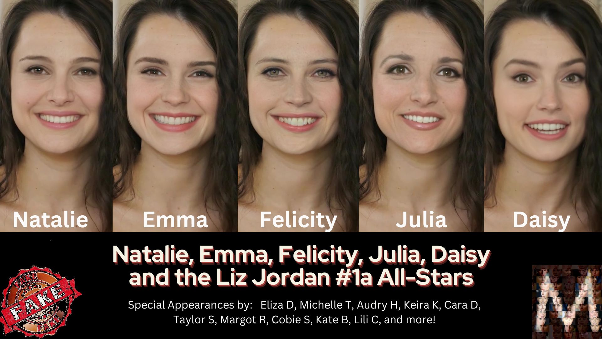Emma, Natalie, Felicity, Julia, Eliza & the Liz Jordan 1a All Stars - New Links